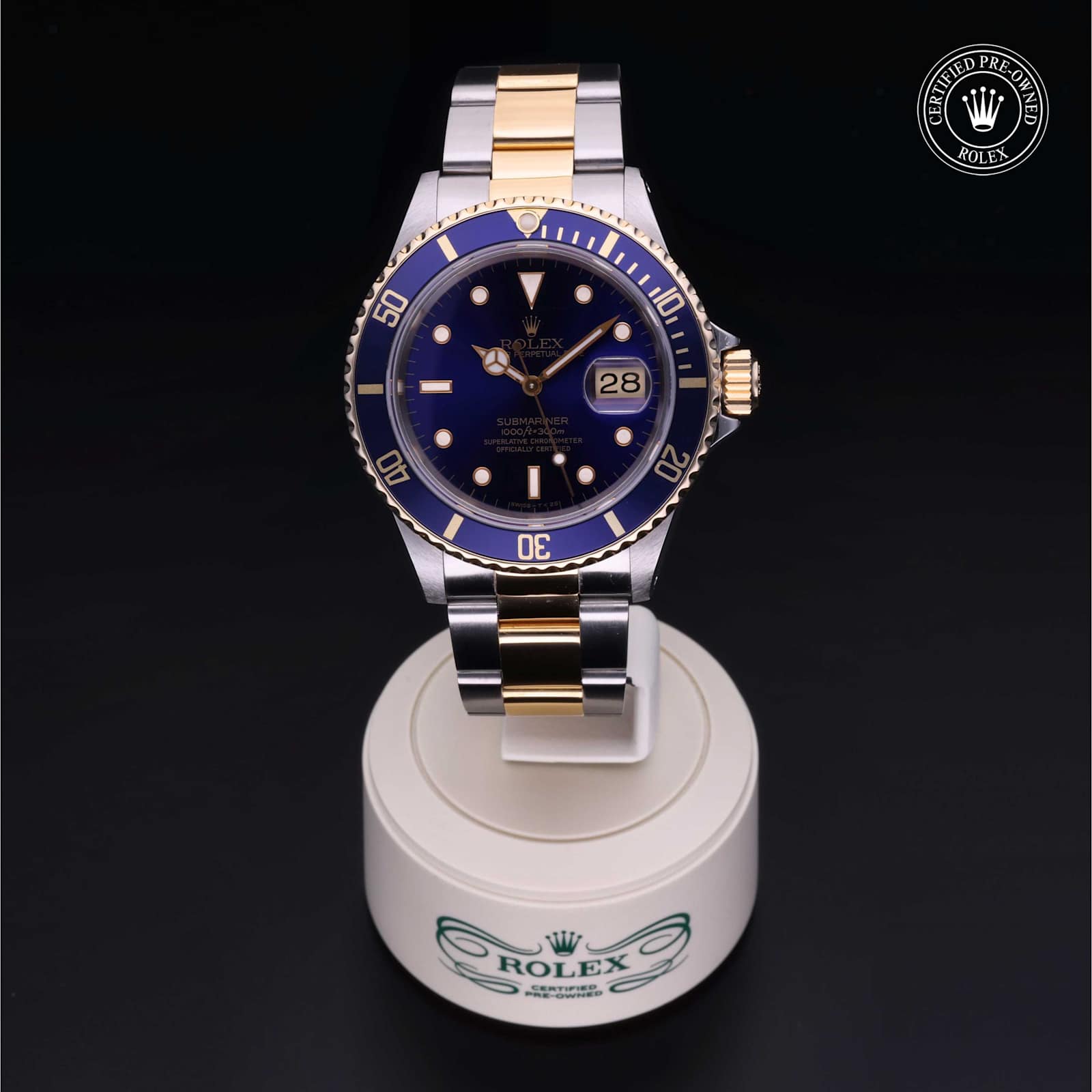 Rolex Submariner Date in Bicolor, 16613 - Bucherer