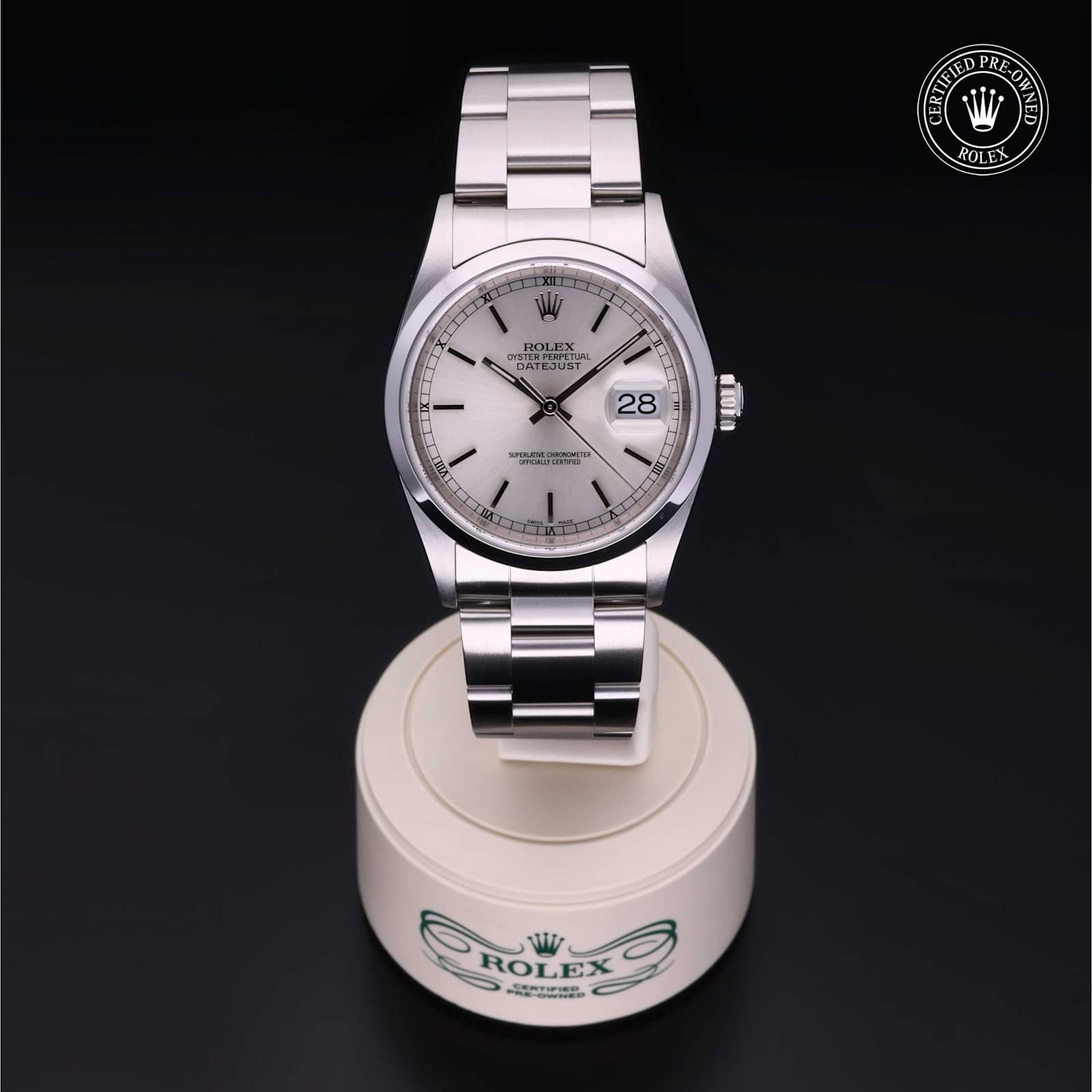 Rolex Datejust in Steel, 16200 - Bucherer
