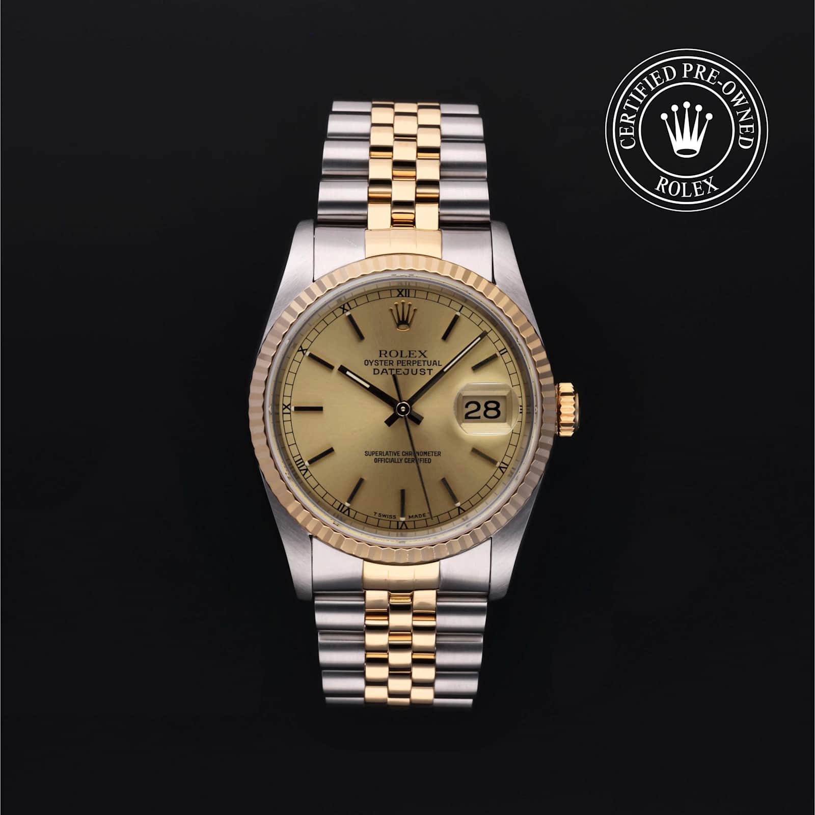 Rolex Datejust in Bicolour, 16233 - Bucherer