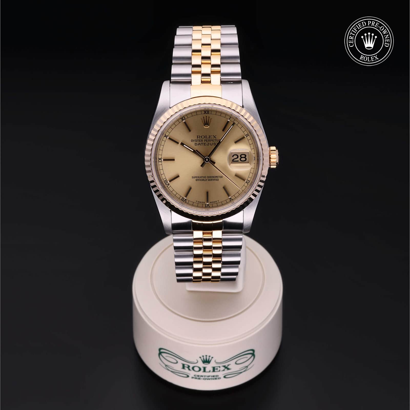 Rolex Datejust in Bicolour, 16233 - Bucherer