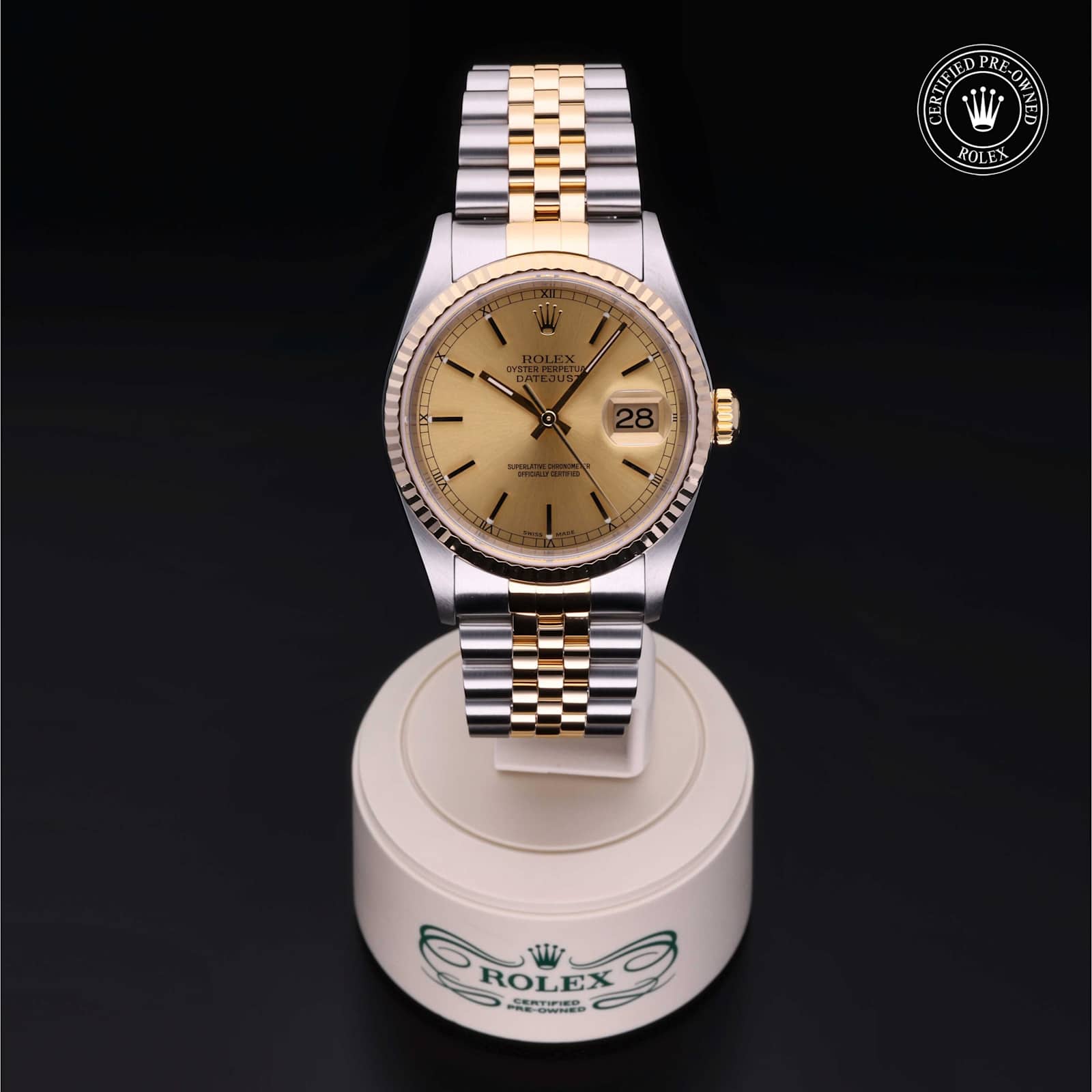 Rolex Datejust in Bicolour, 16233 - Bucherer