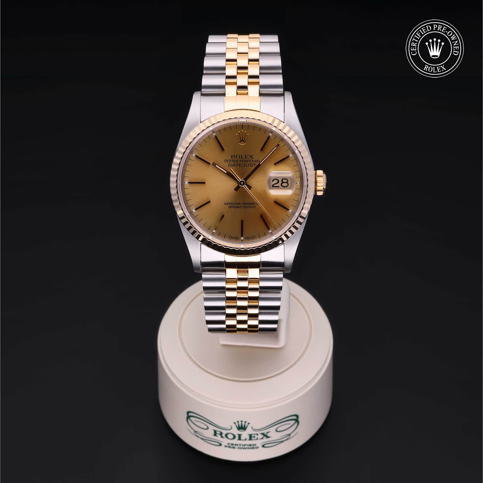 Rolex Datejust in Bicolour, 16233 - Bucherer