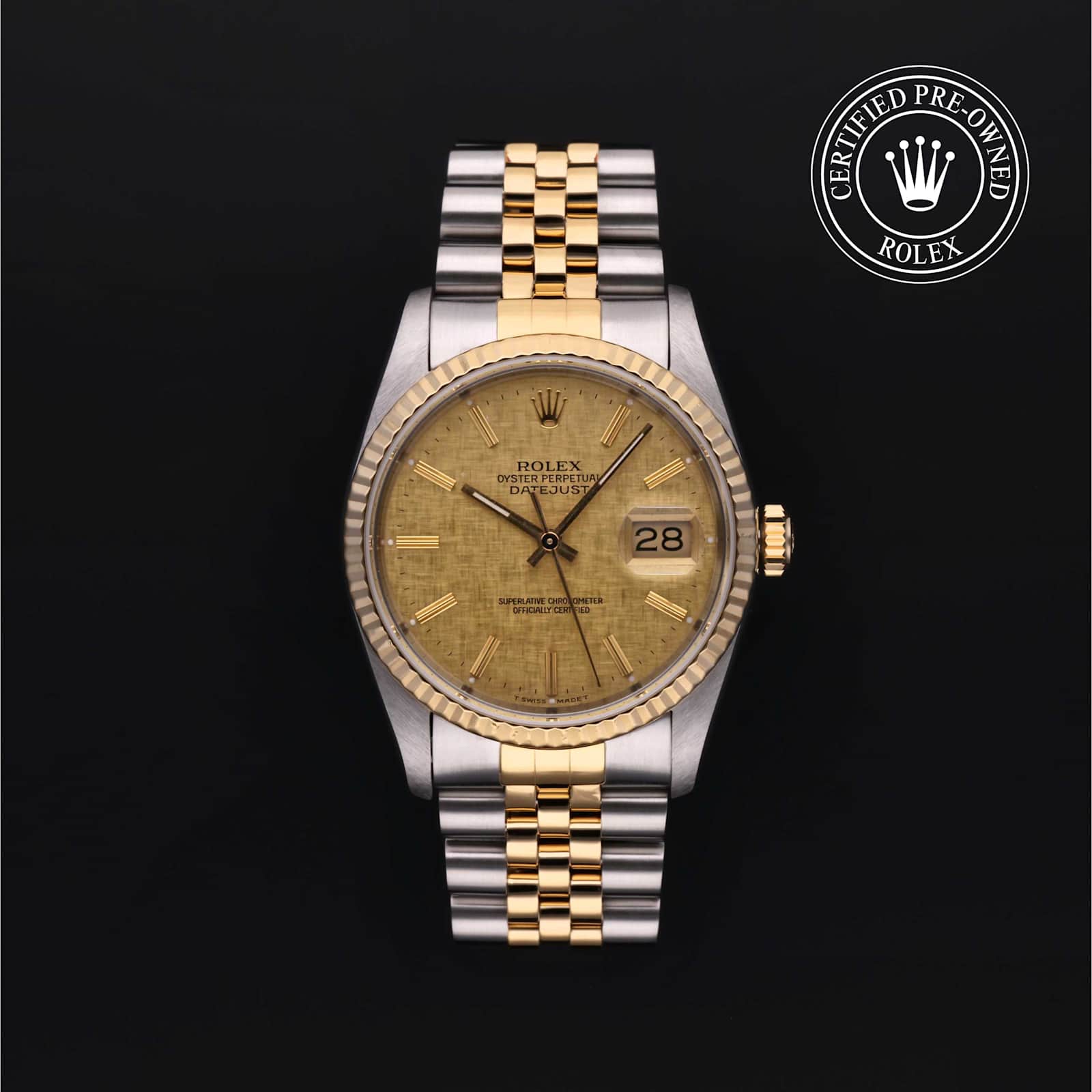 Rolex Datejust in Bicolour, 16233 - Bucherer