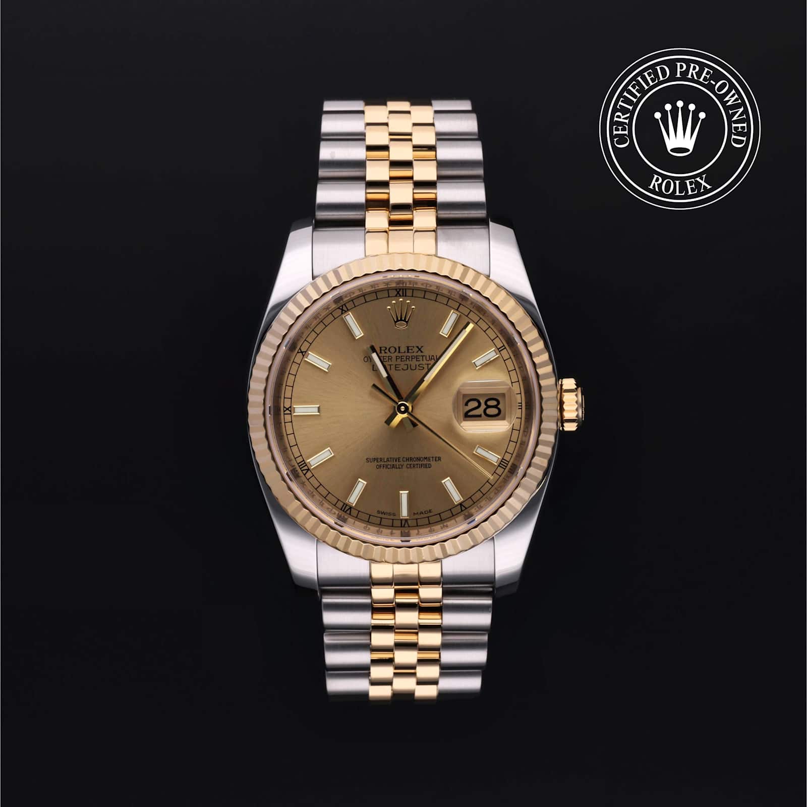 Rolex Datejust in Bicolour, 116233 - Bucherer