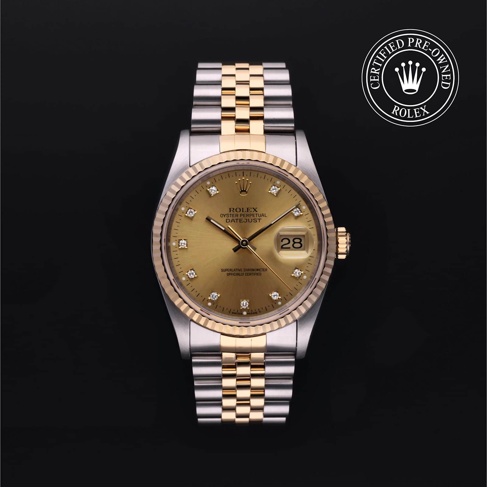 Rolex Datejust in Bicolour, 16233 - Bucherer