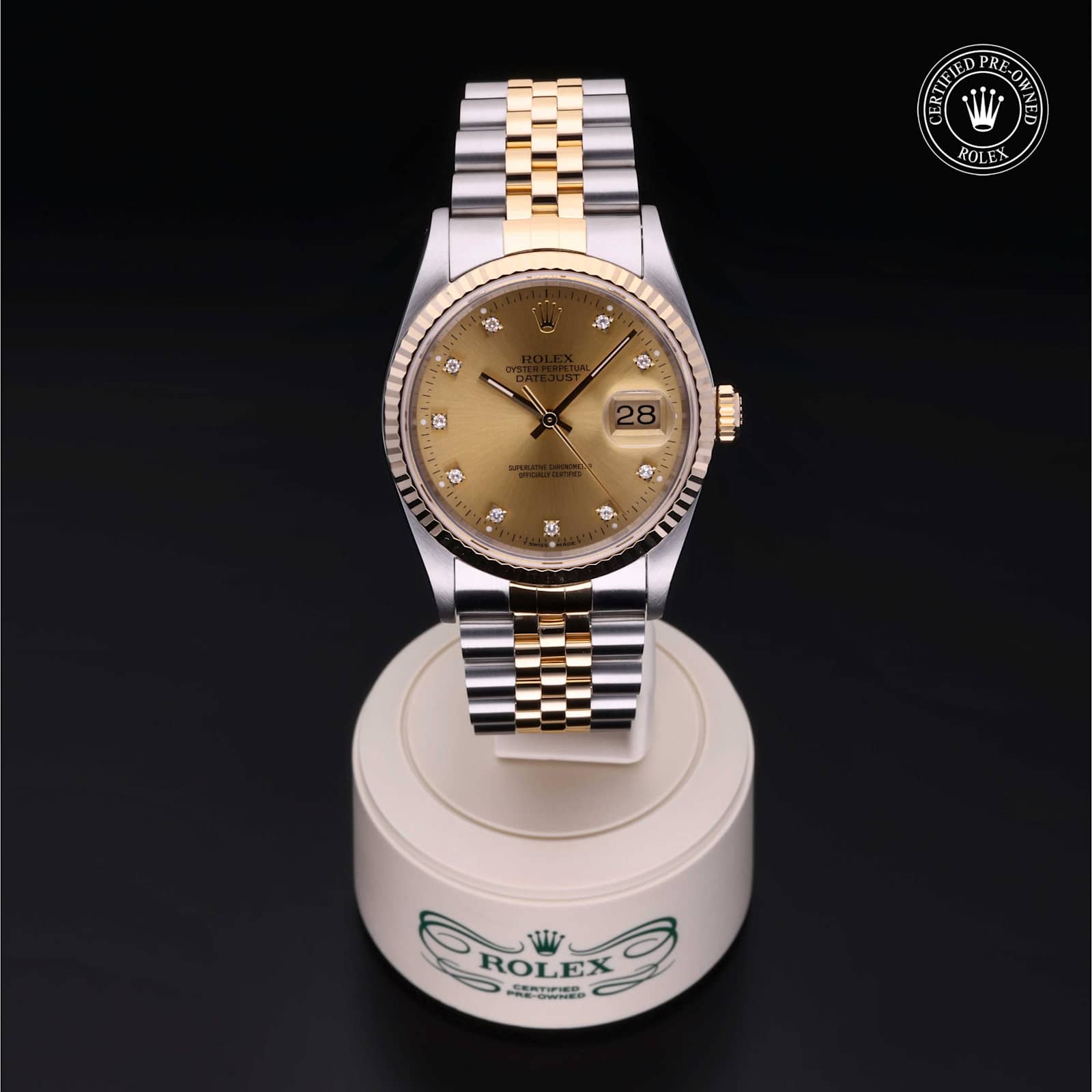 Rolex Datejust in Bicolour, 16233 - Bucherer