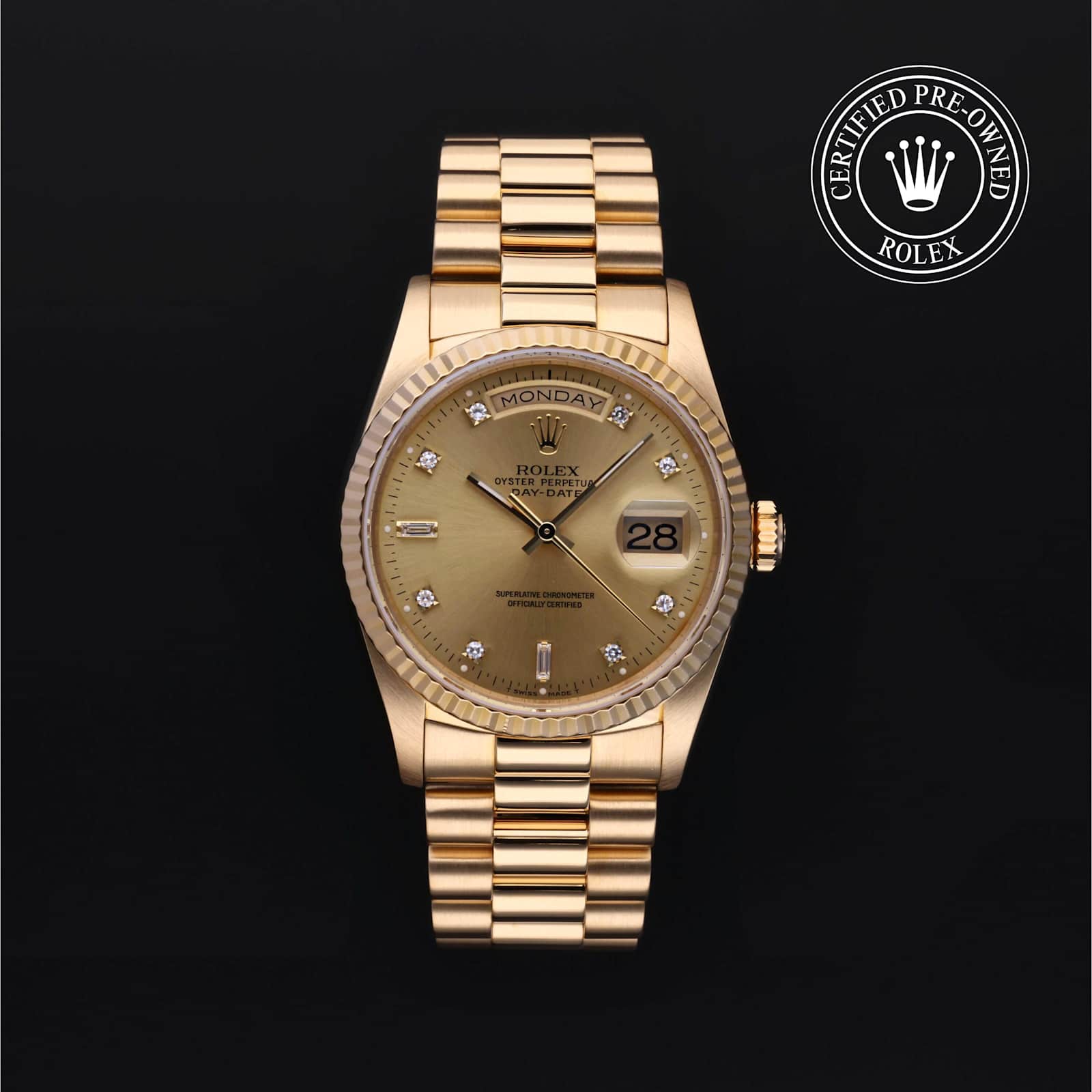 Rolex Day-Date in Yellow Gold, 18238 - Bucherer
