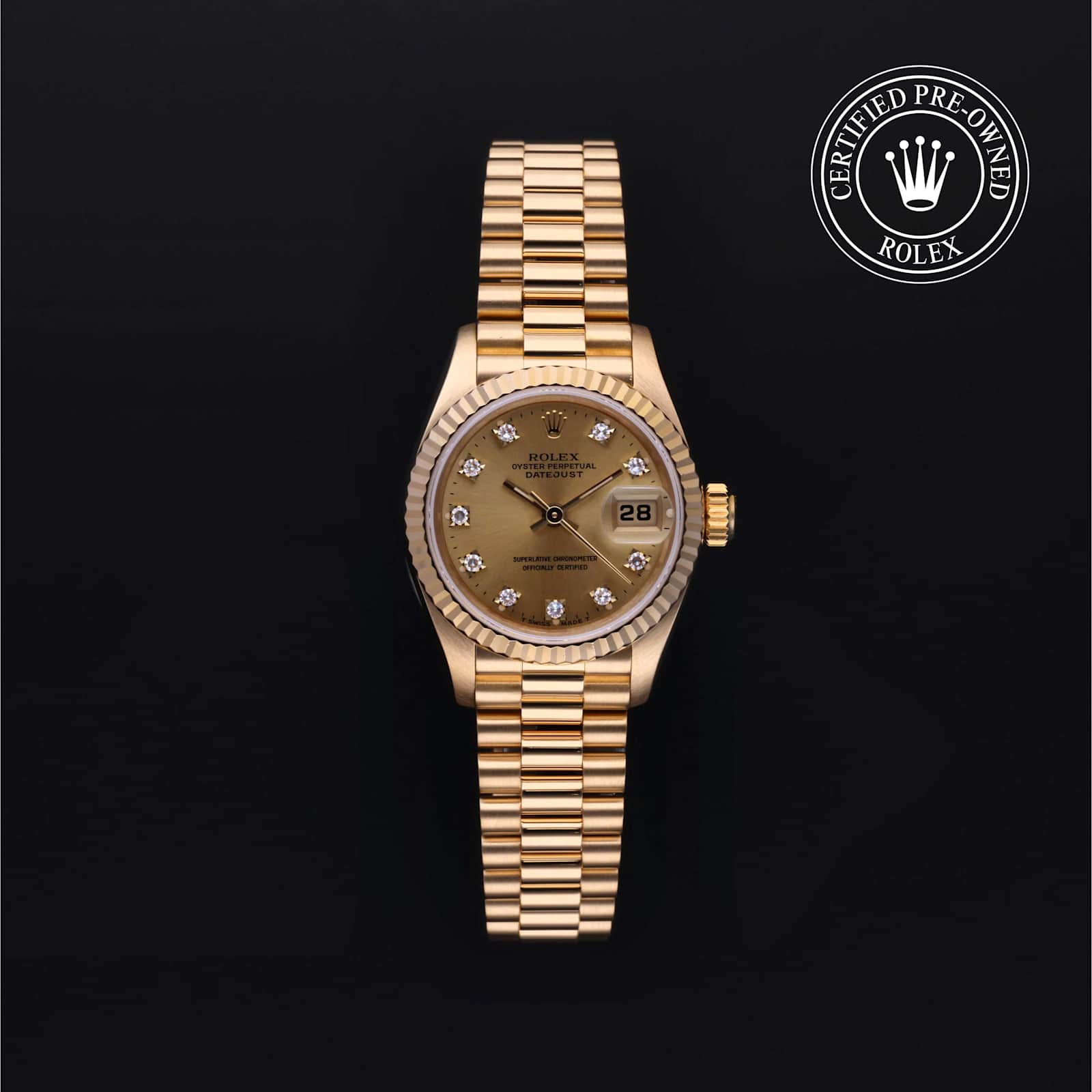 Rolex Datejust in Yellow Gold, 69178 - Bucherer
