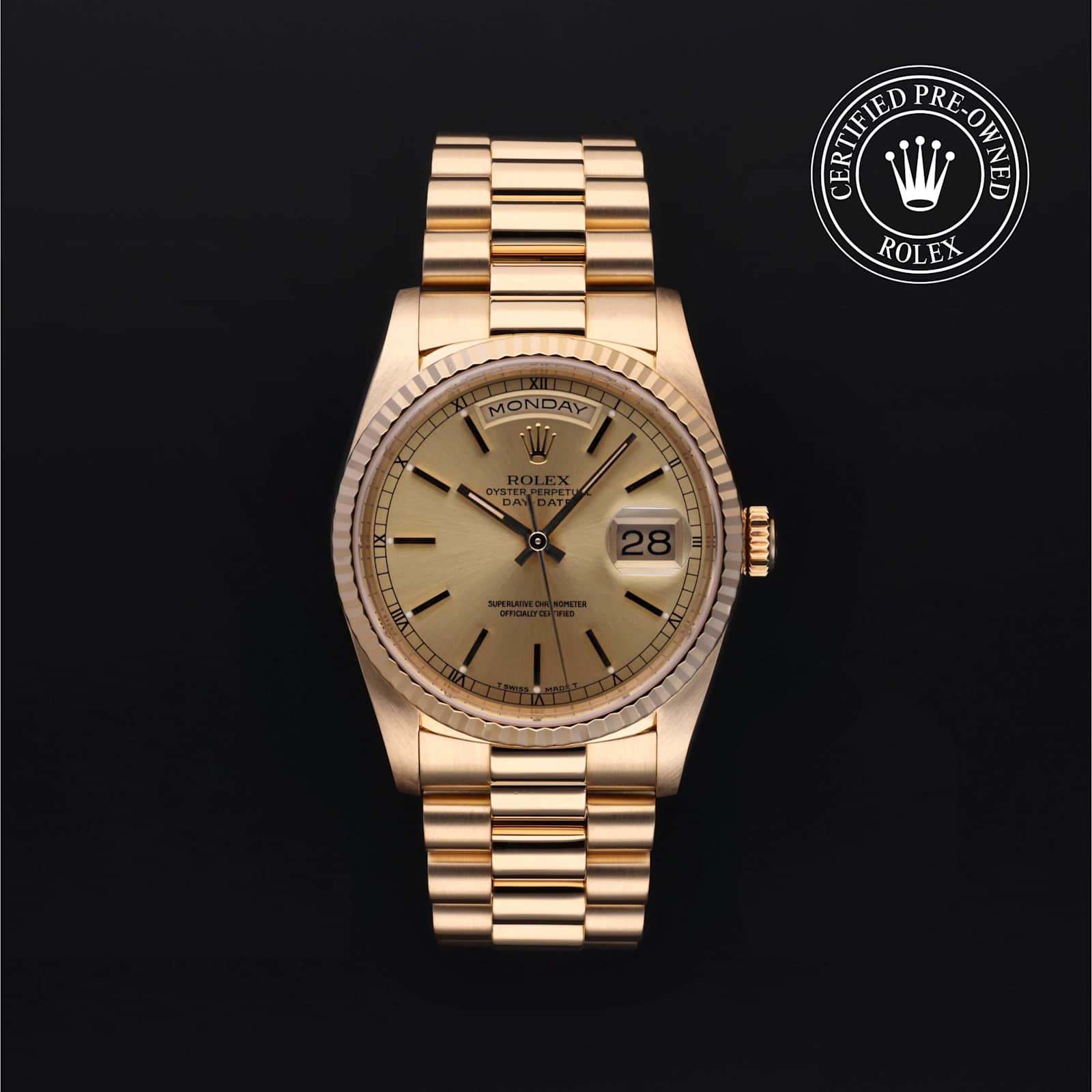 Rolex Day-Date in Yellow Gold, 18238 - Bucherer