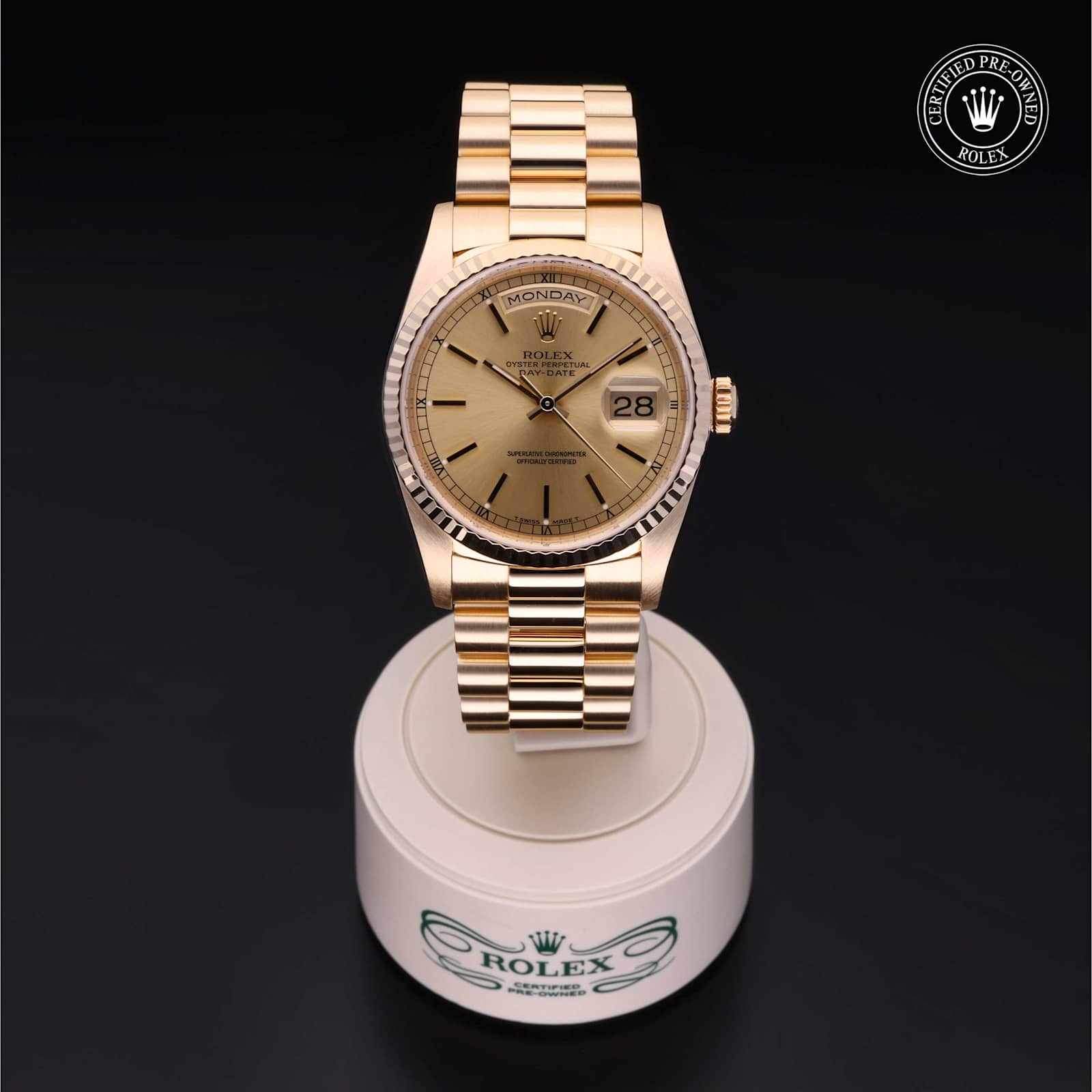 Rolex Day-Date in Yellow Gold, 18238 - Bucherer