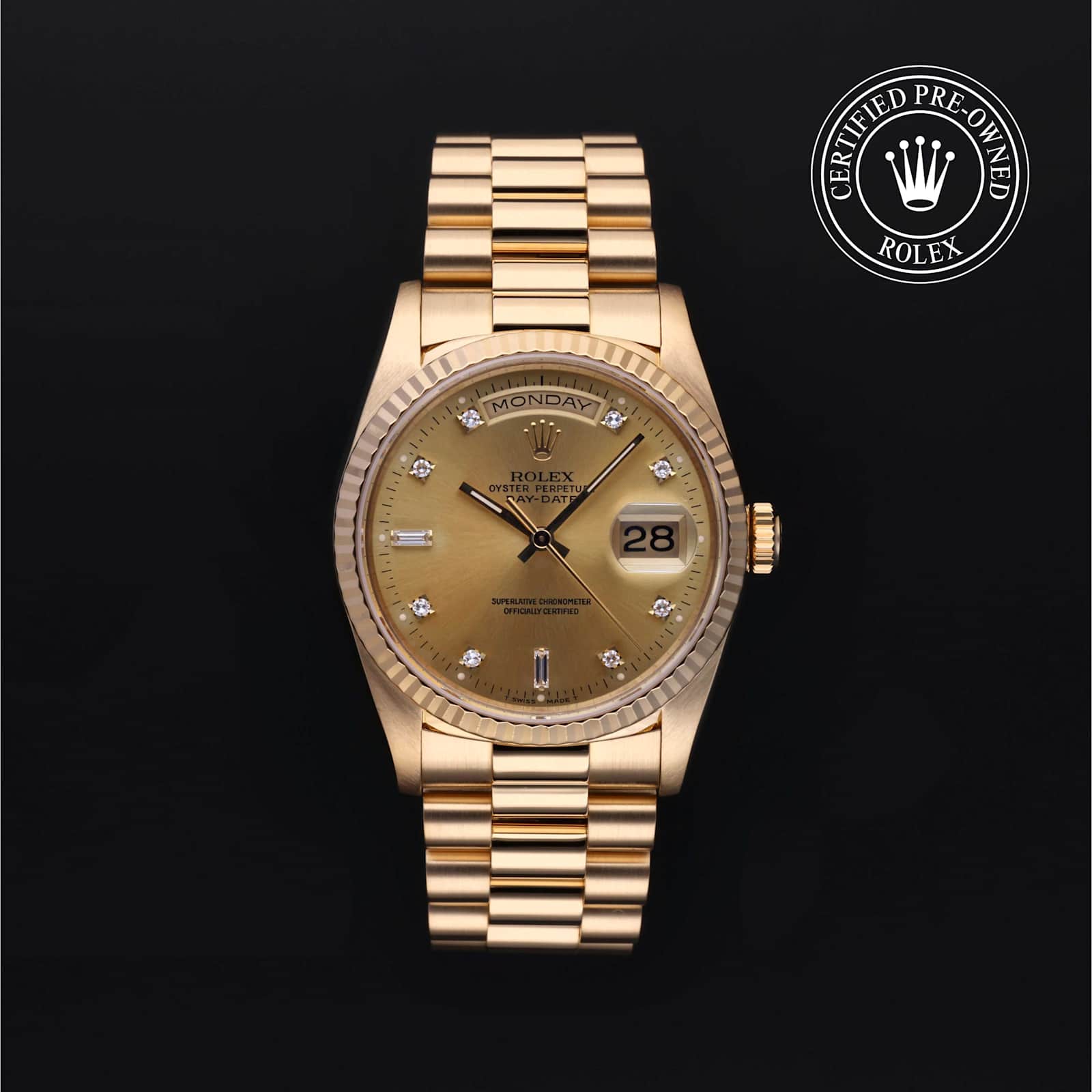 Rolex Day-Date in Yellow Gold, 18238 - Bucherer