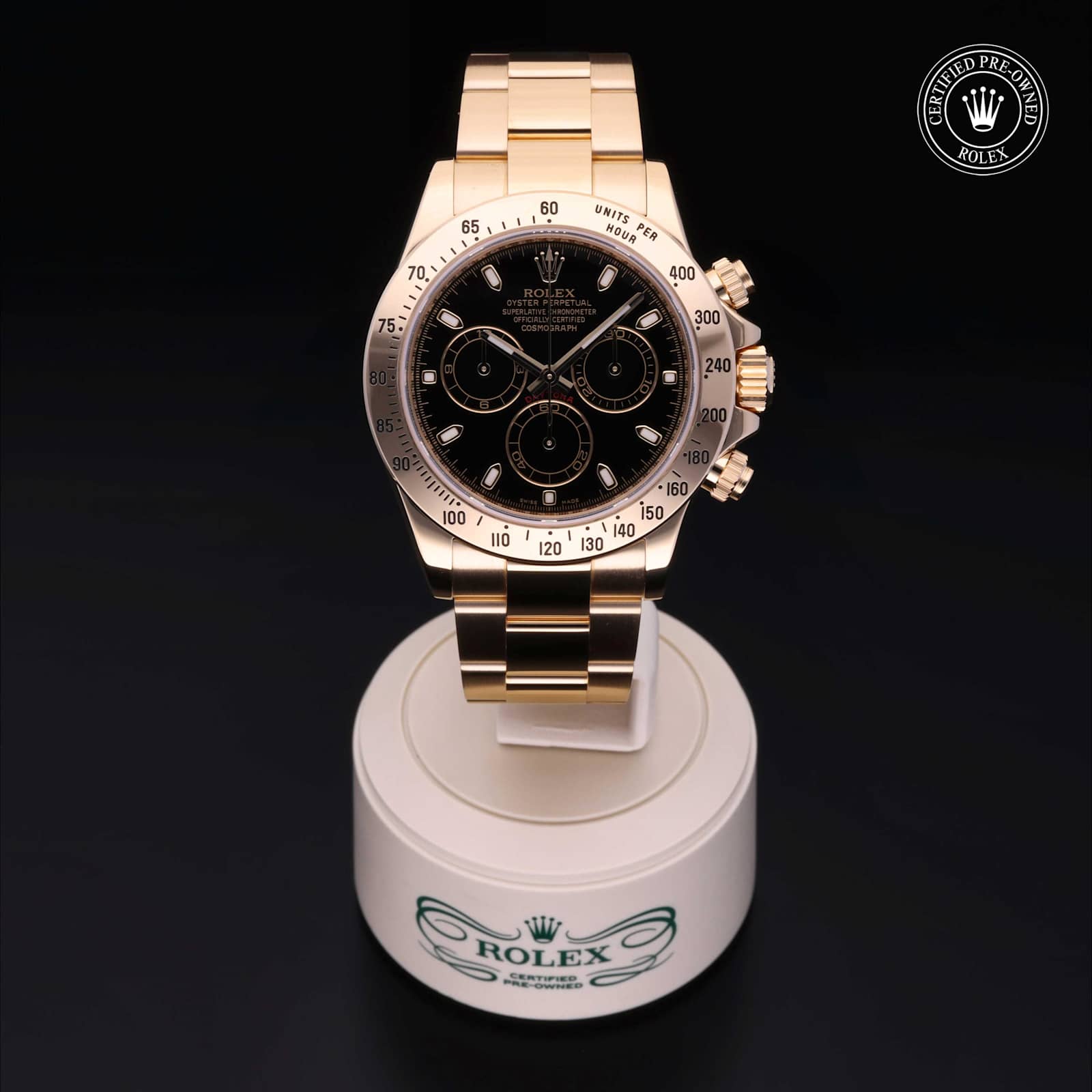 Rolex Cosmograph Daytona in Yellow Gold, 116528 - Bucherer