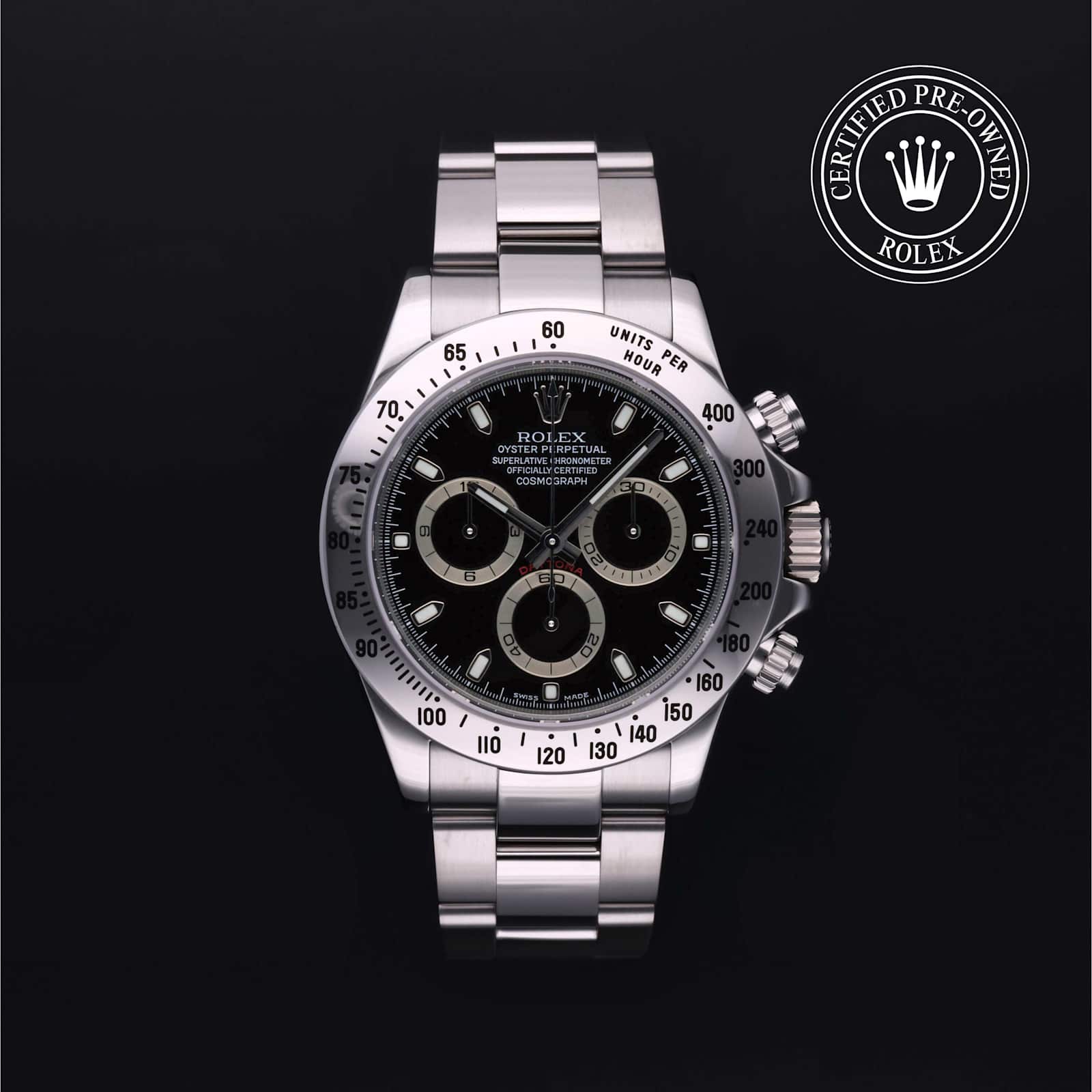 Rolex Cosmograph Daytona in Stahl, 116520 - Bucherer