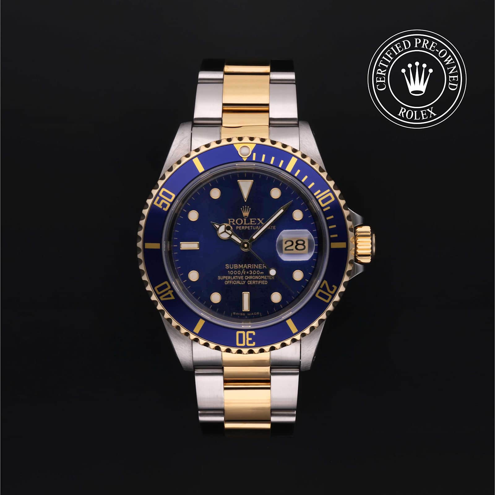 Rolex Submariner Date en Bicolore, 16613 - Bucherer