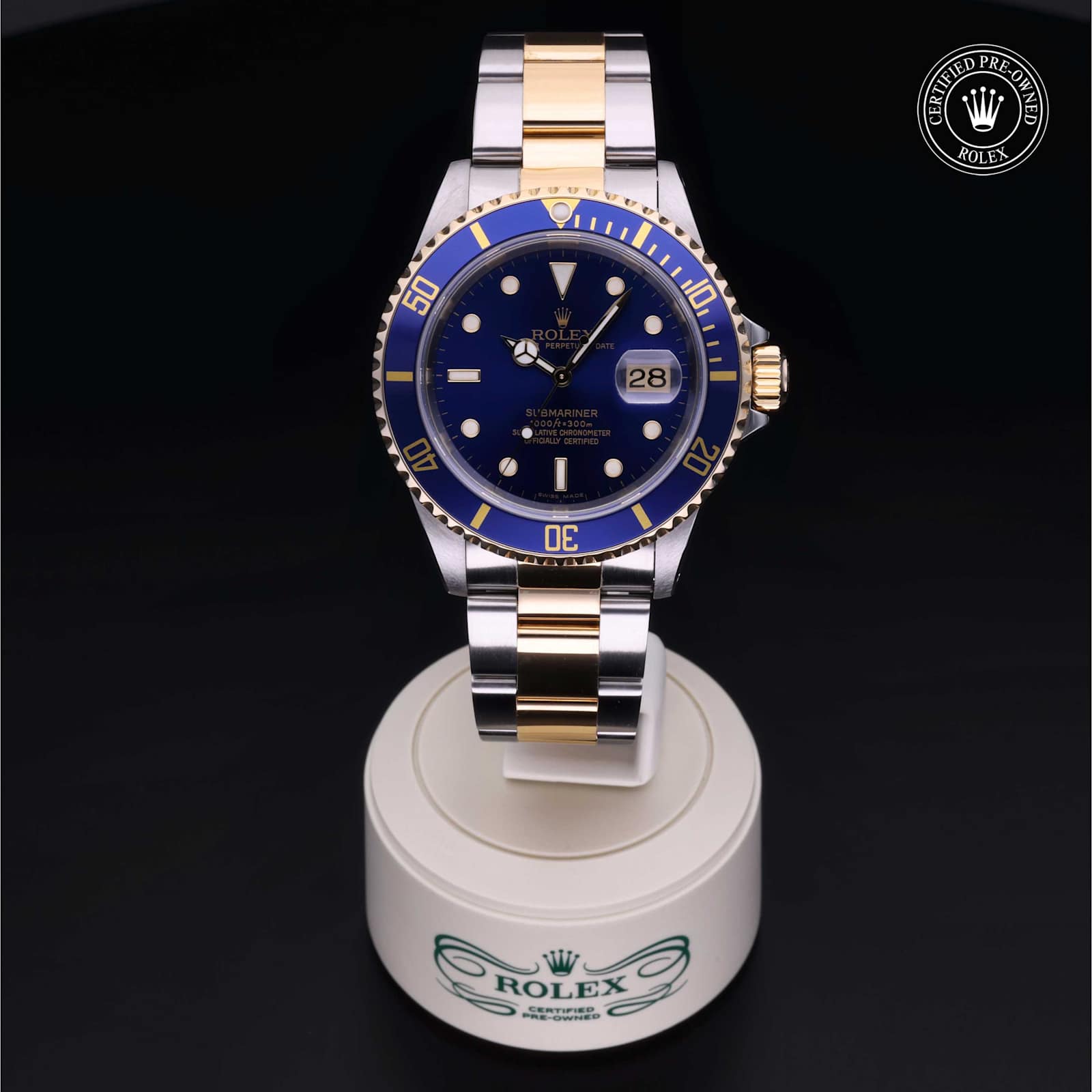 Rolex Submariner Date en Bicolore, 16613 - Bucherer