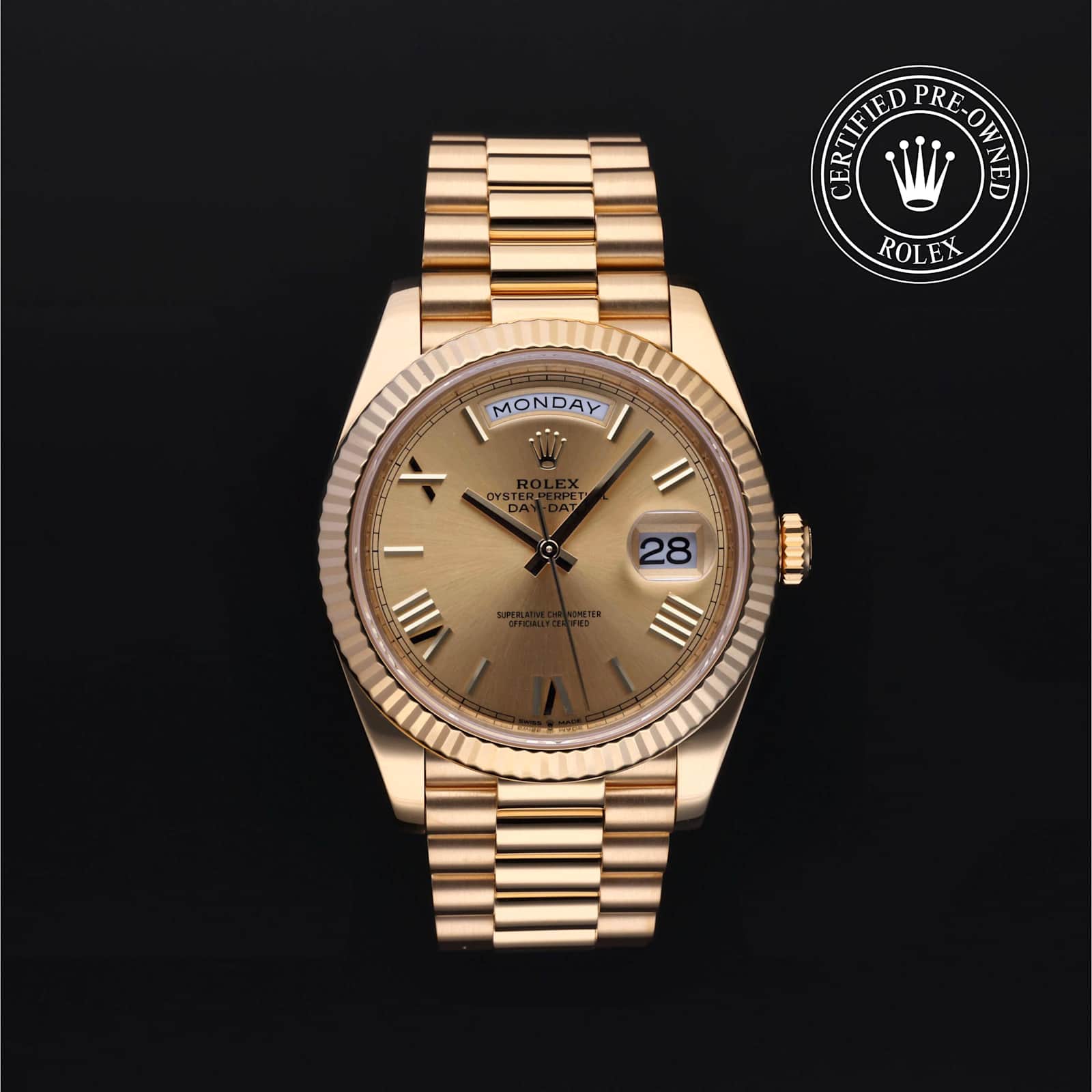 Rolex Day-Date in Yellow Gold, 228238 - Bucherer
