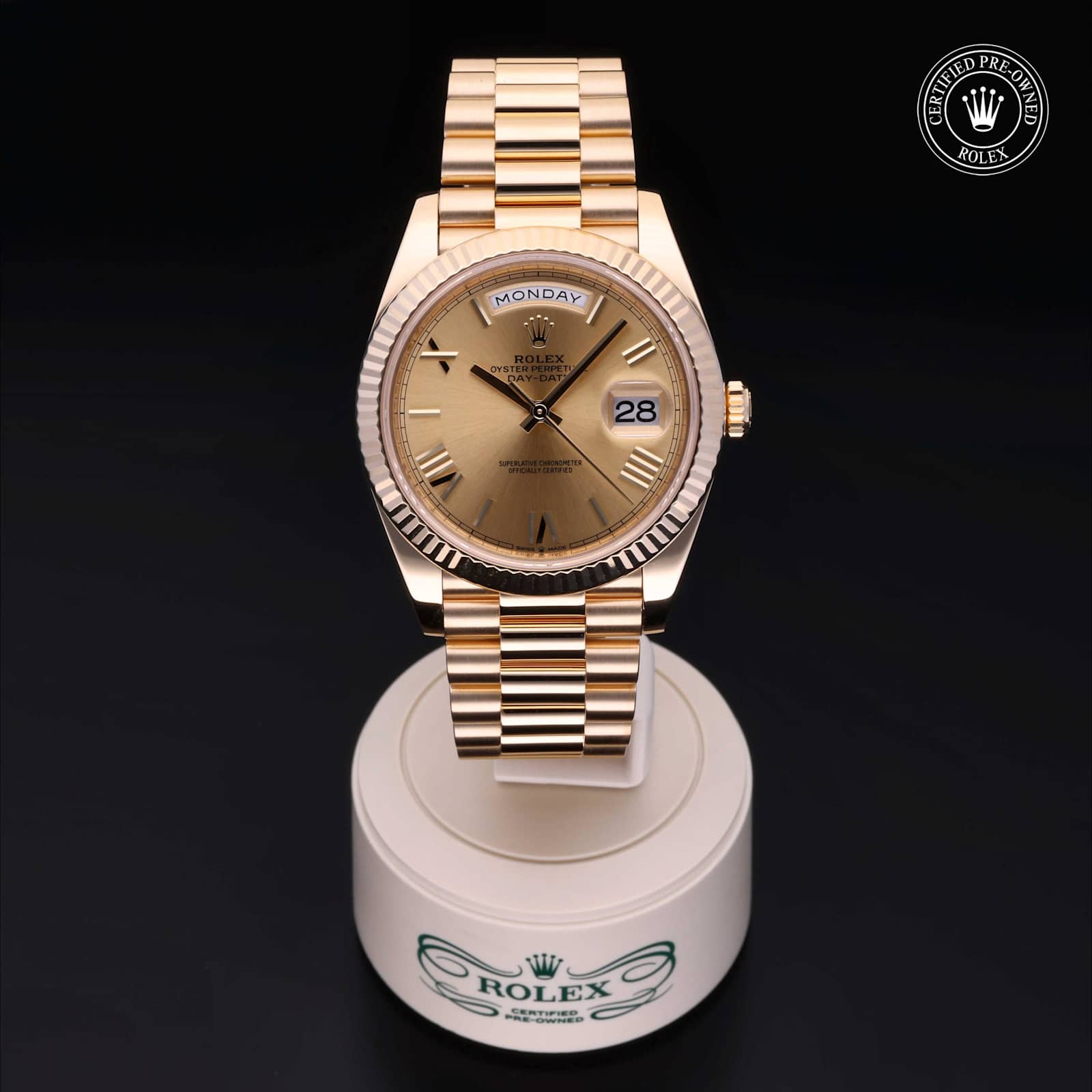 Rolex Day-Date in Yellow Gold, 228238 - Bucherer
