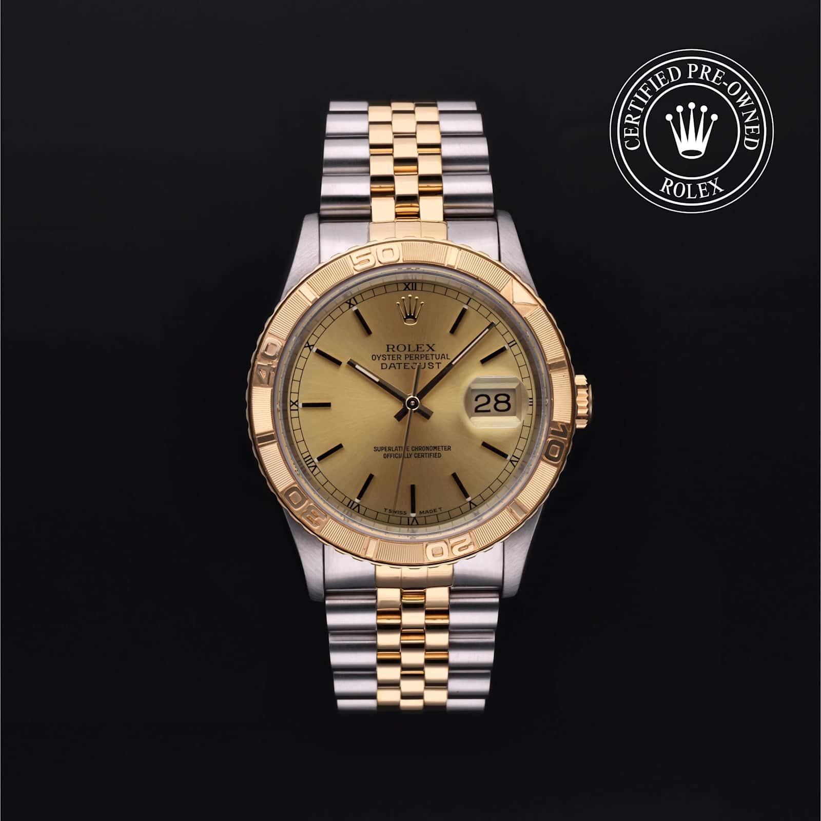 Rolex Turn-O-Graph en Bicolore, 16263 - Bucherer