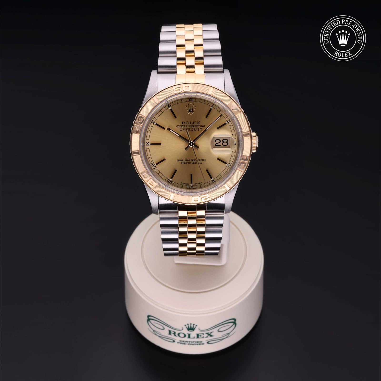 Rolex Turn-O-Graph en Bicolore, 16263 - Bucherer