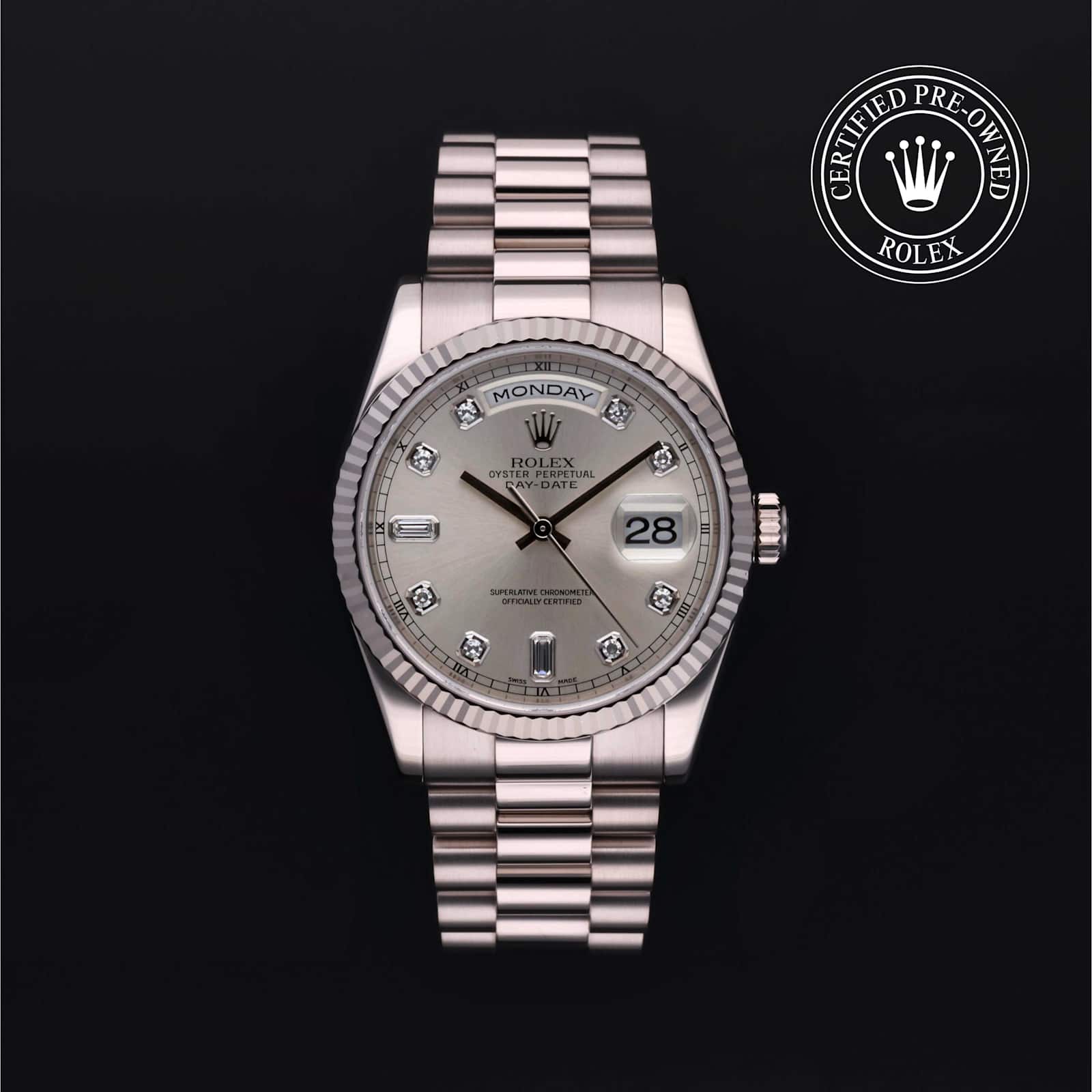 Rolex Day-Date in White Gold, 118239 - Bucherer