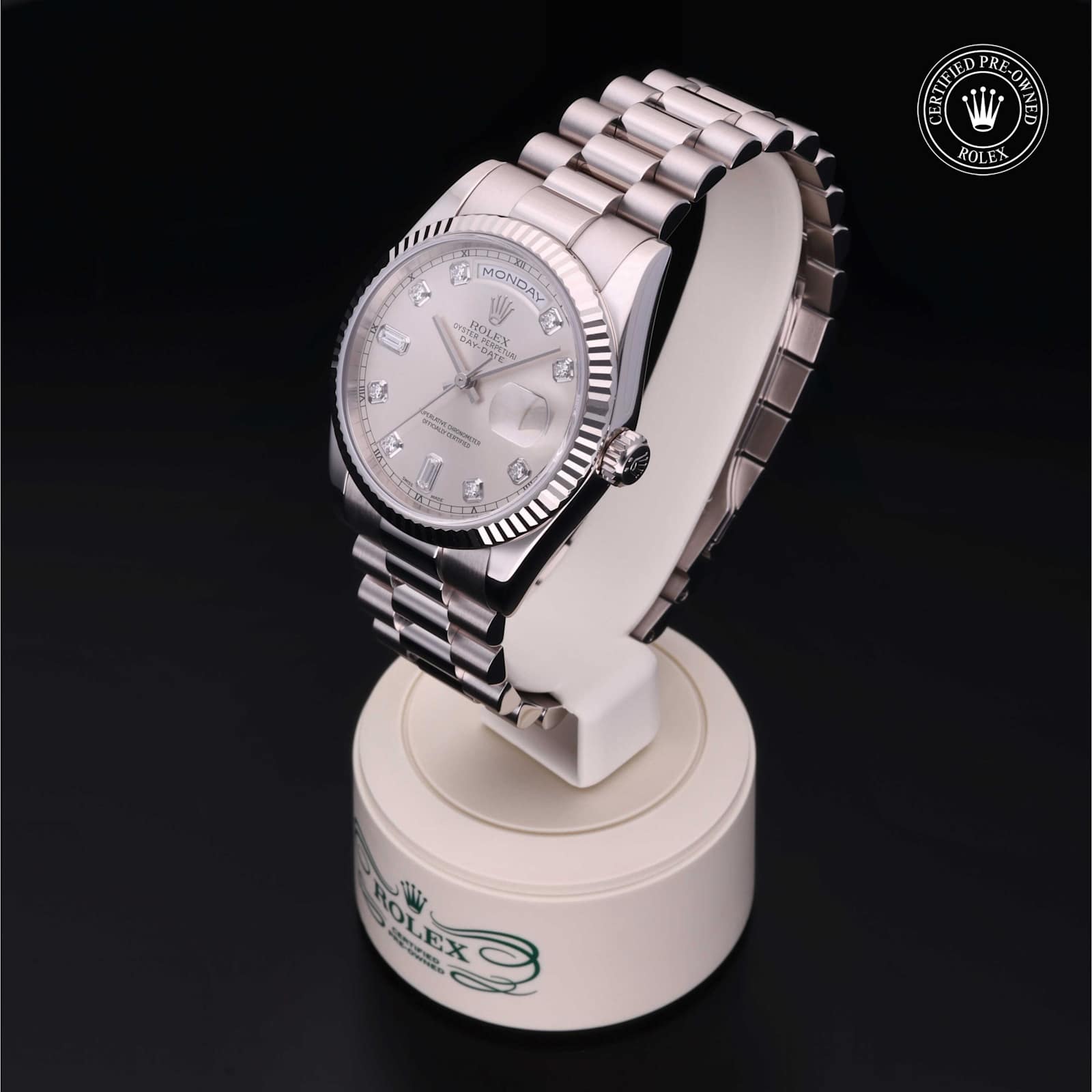 Rolex Day-Date in White Gold, 118239 - Bucherer