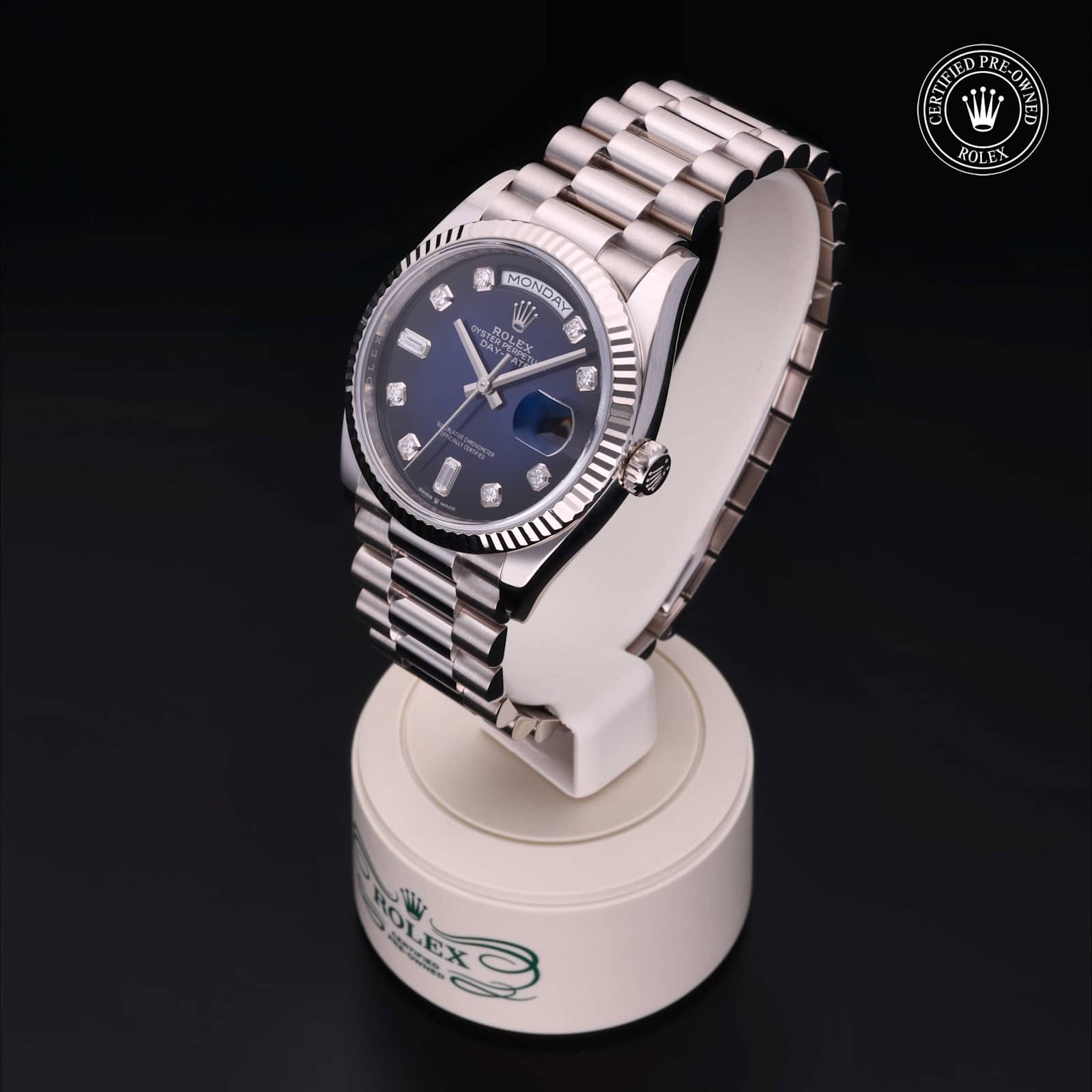 Rolex Day-Date in White Gold, 128239 - Bucherer