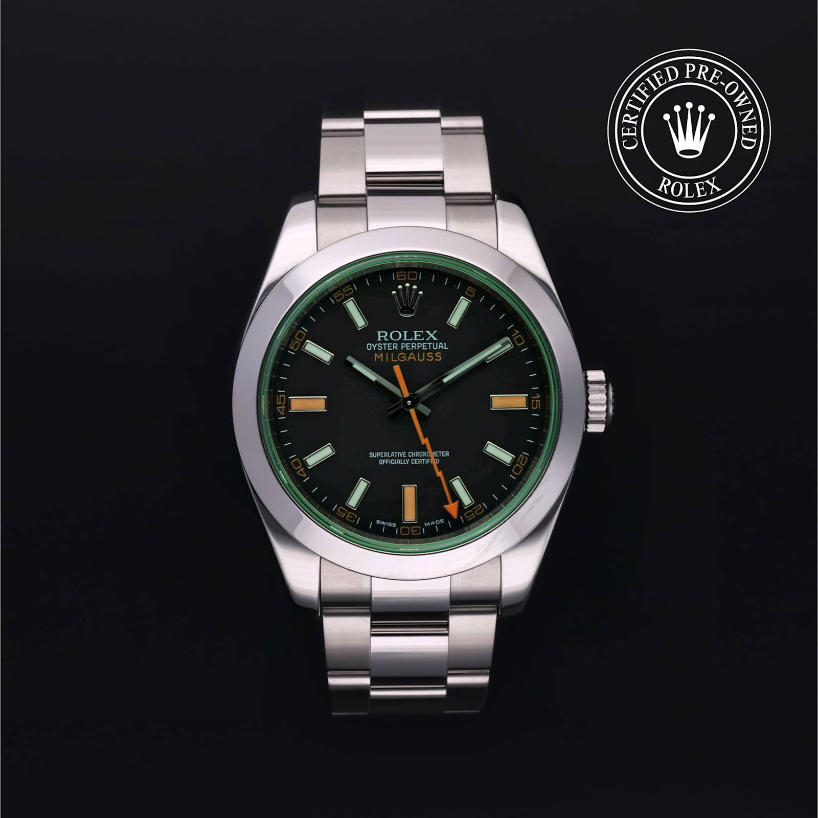 Rolex Milgauss in Steel, 116400 - Bucherer
