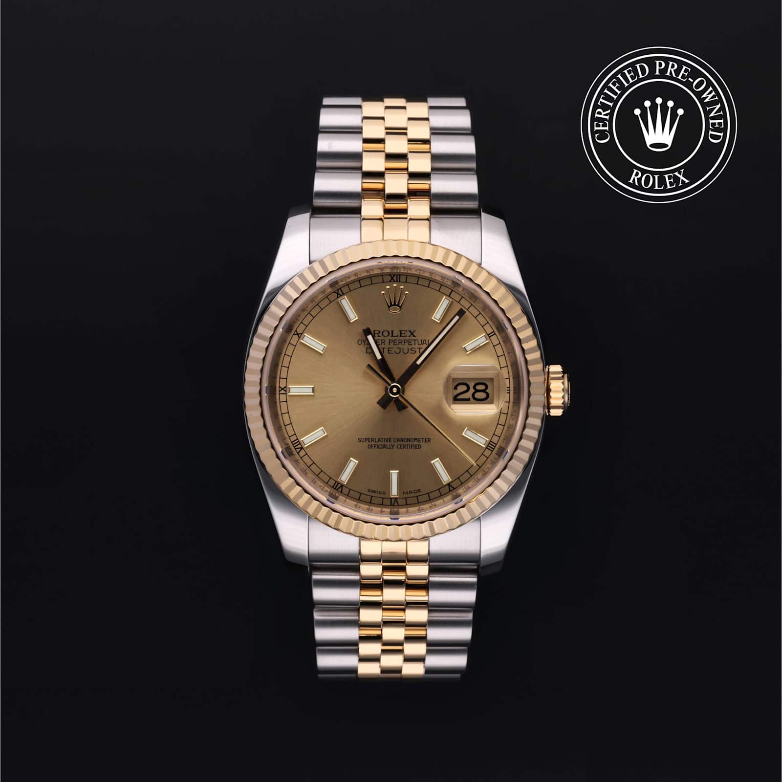 Rolex Datejust in Bicolour, 116233 - Bucherer