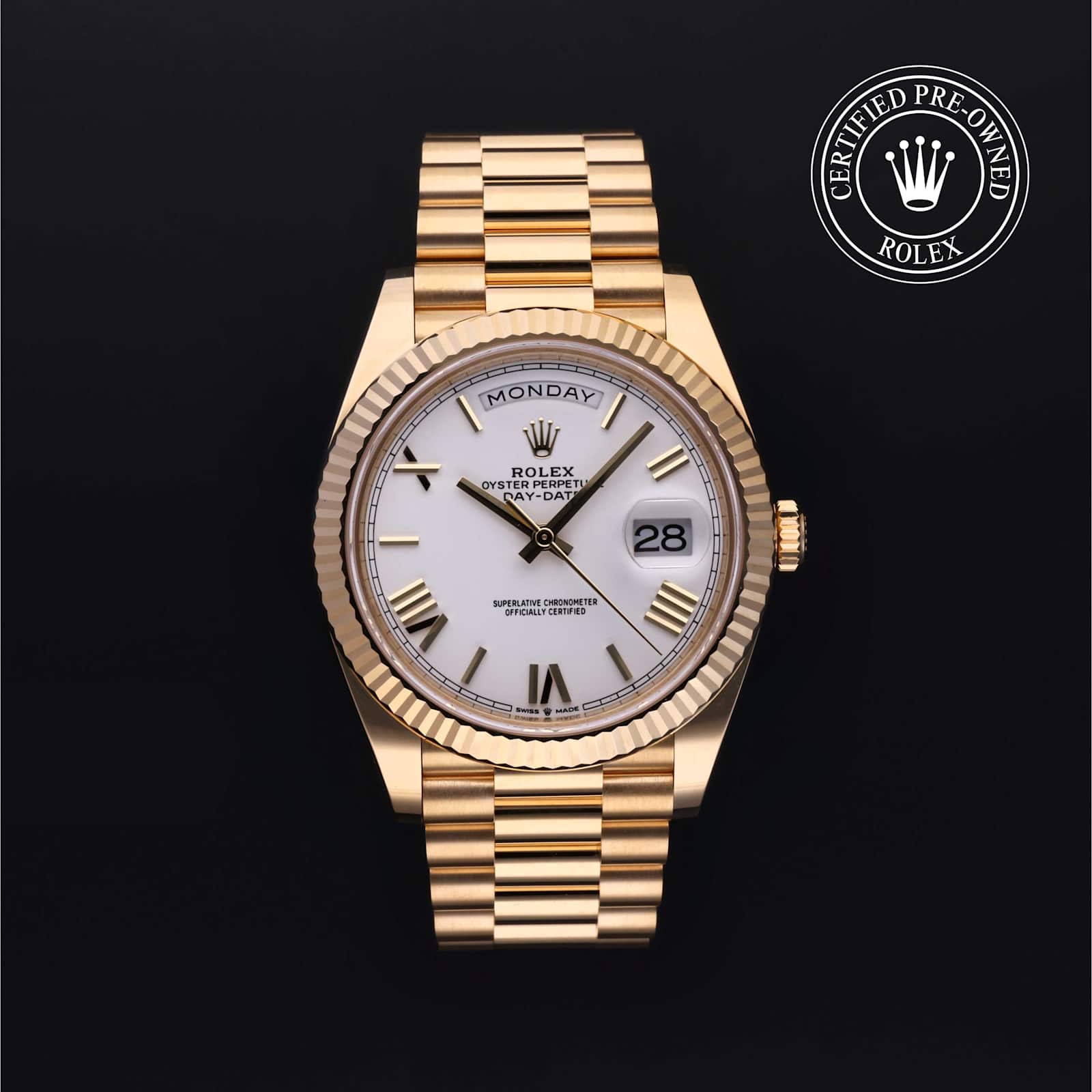 Rolex Day-Date in Yellow Gold, 228238 - Bucherer