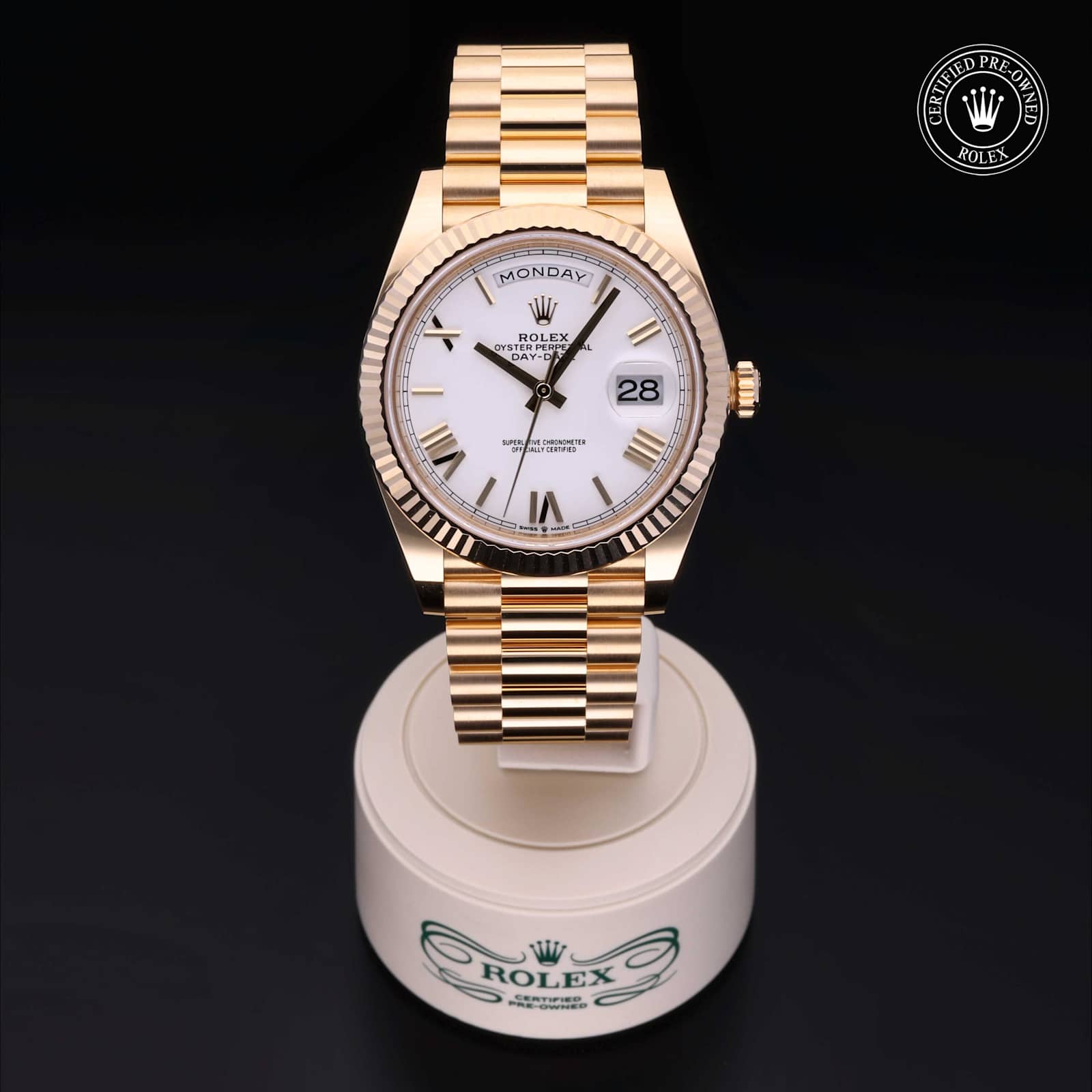 Rolex Day-Date in Yellow Gold, 228238 - Bucherer