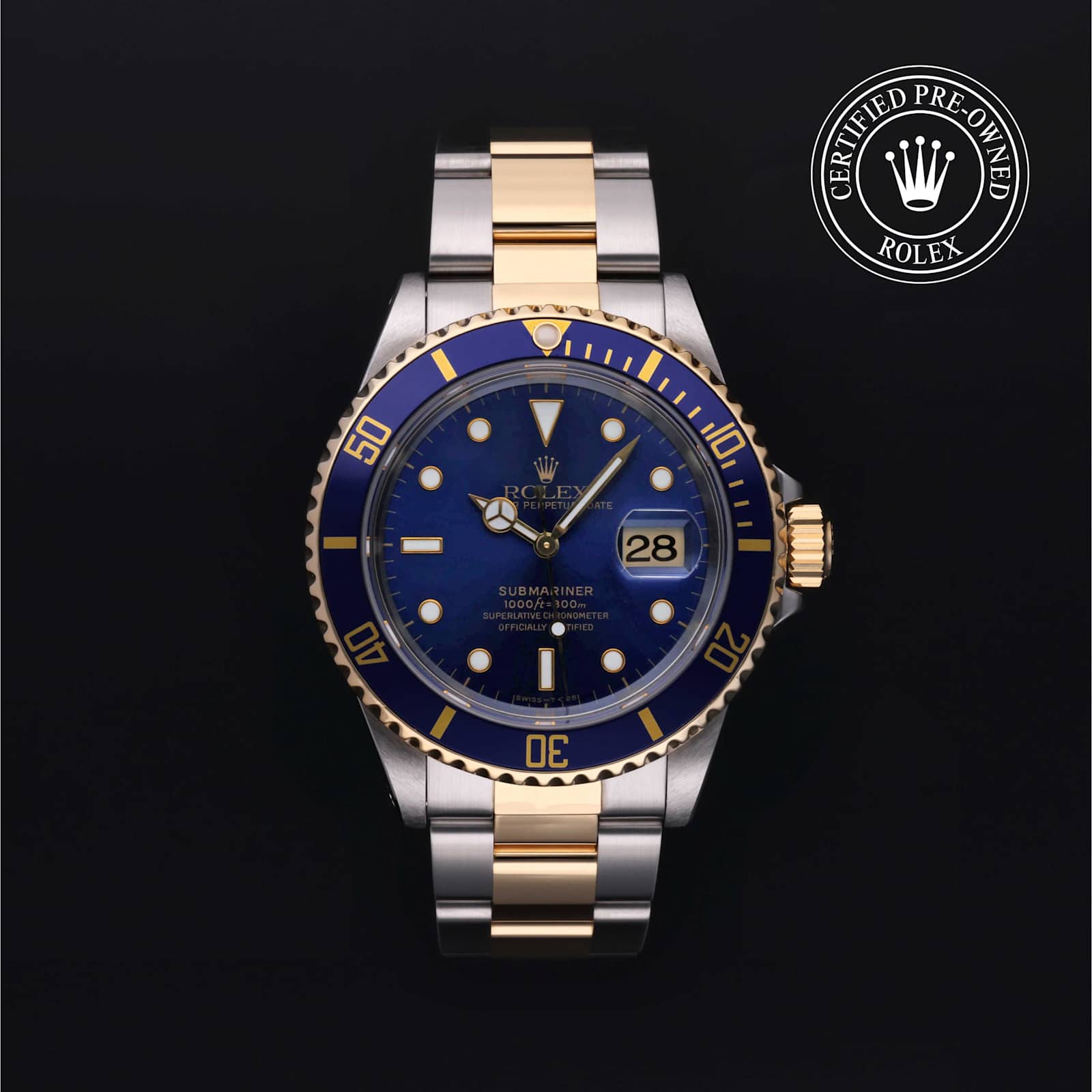 Rolex Submariner Date in Bicolor, 16613 - Bucherer