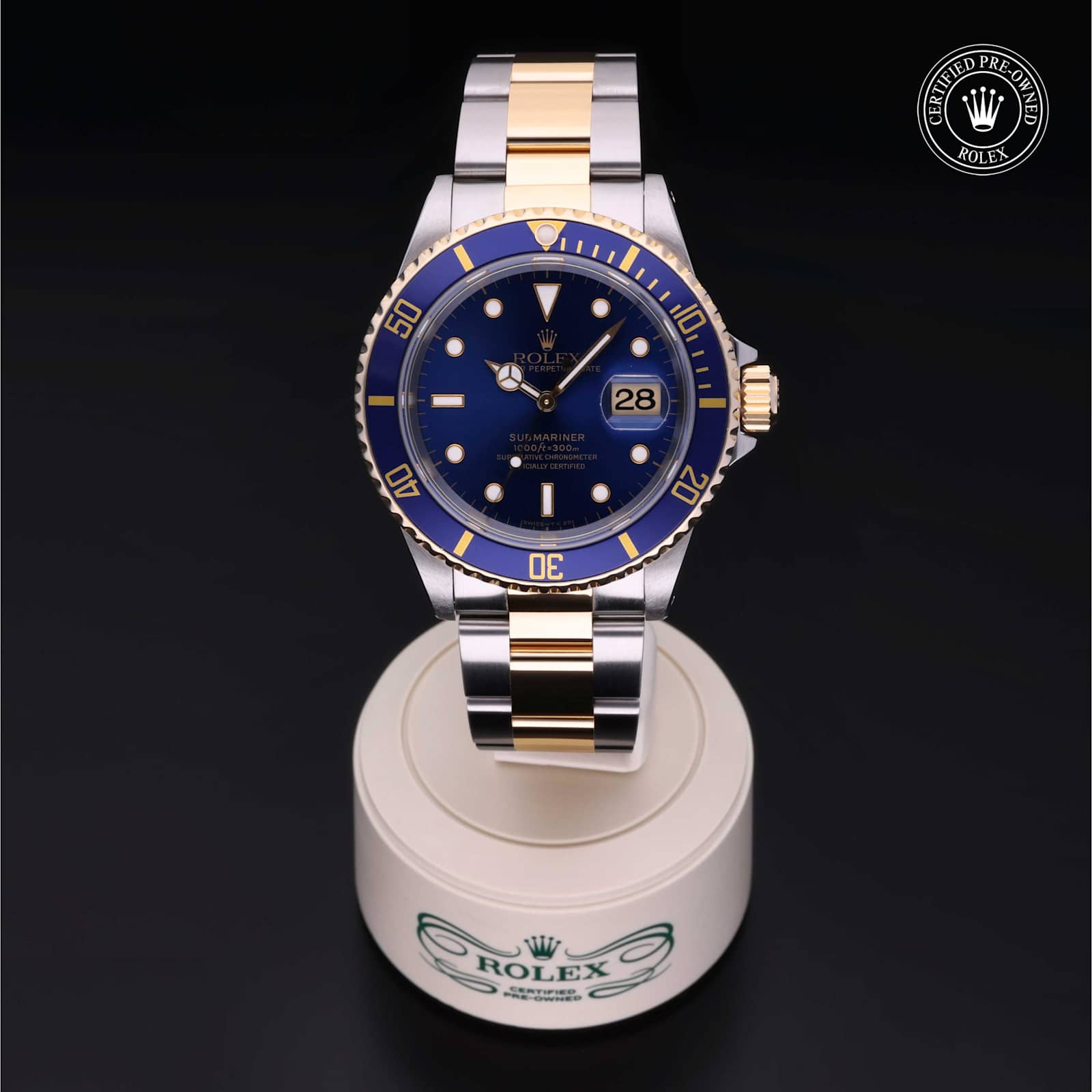 Rolex Submariner Date in Bicolor, 16613 - Bucherer
