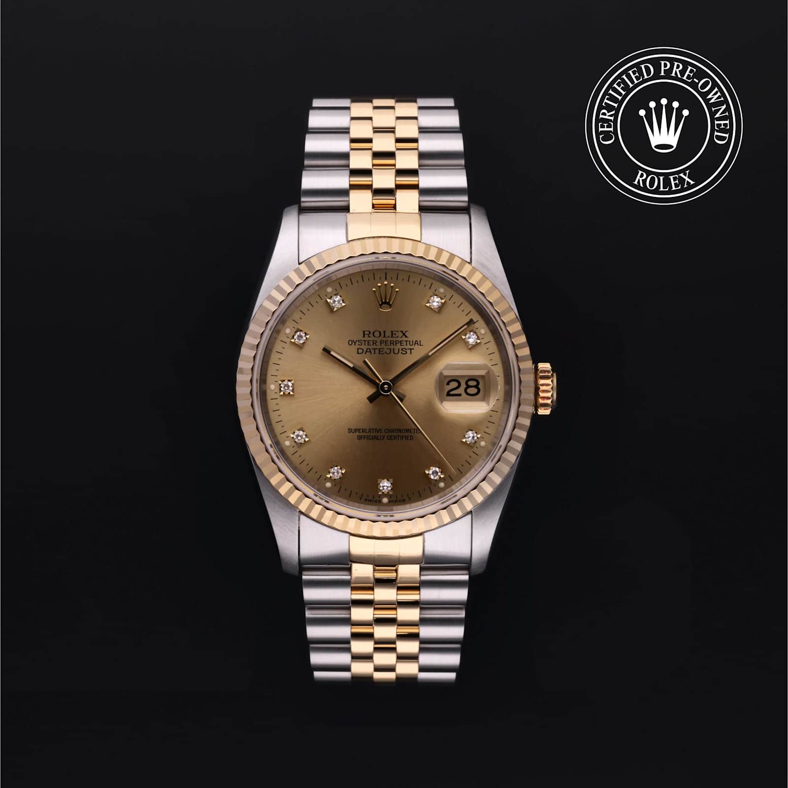 Rolex Datejust in Bicolour, 16233 - Bucherer