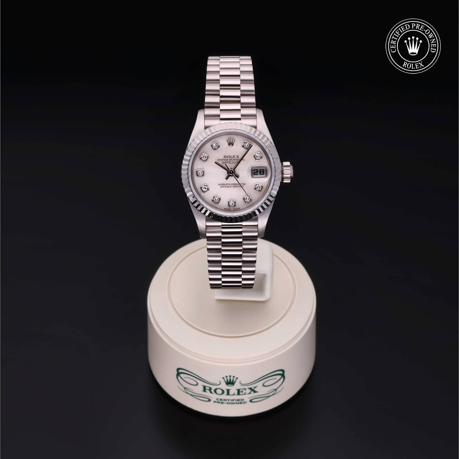 Rolex Datejust in White Gold, 69179 - Bucherer