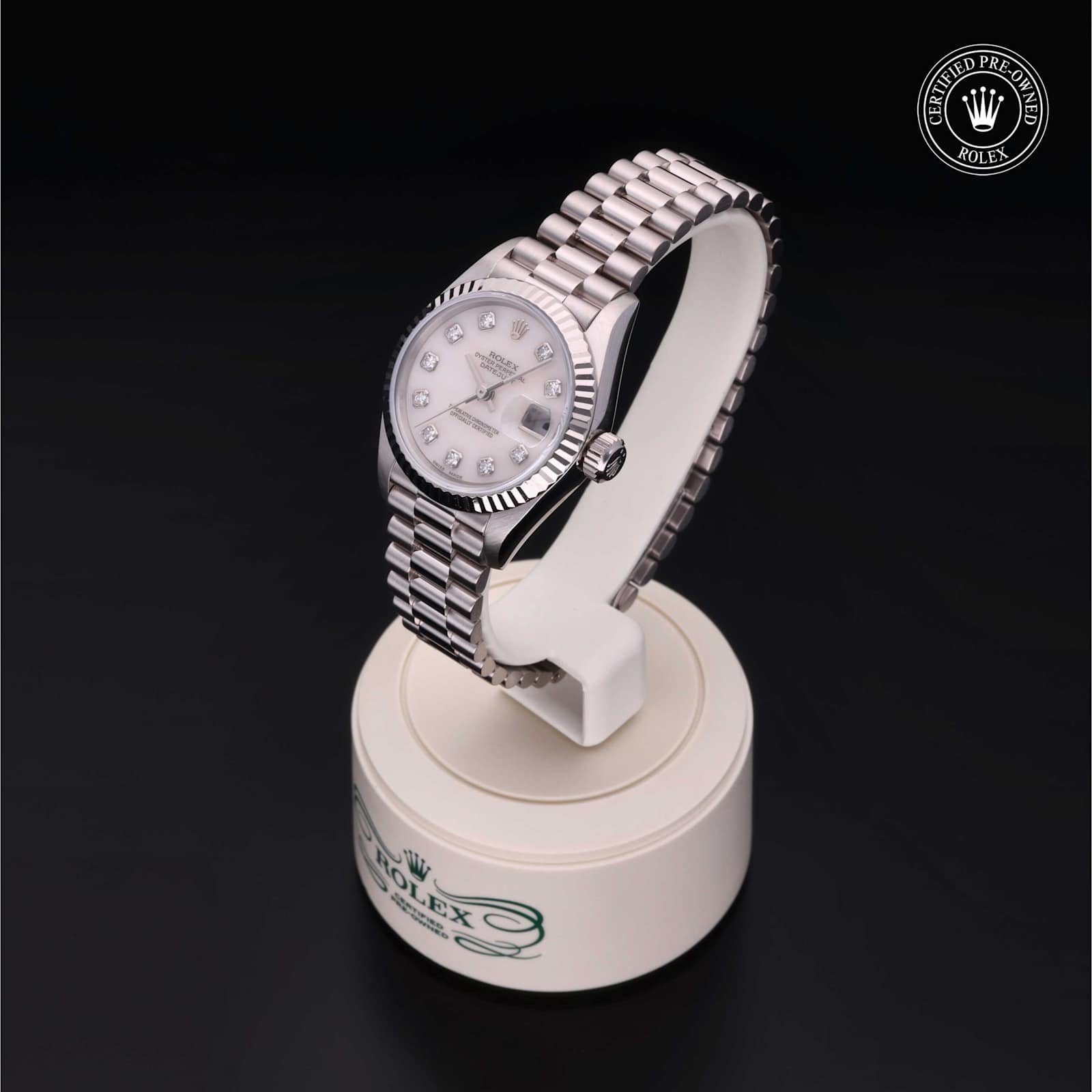 Rolex Datejust in White Gold, 69179 - Bucherer