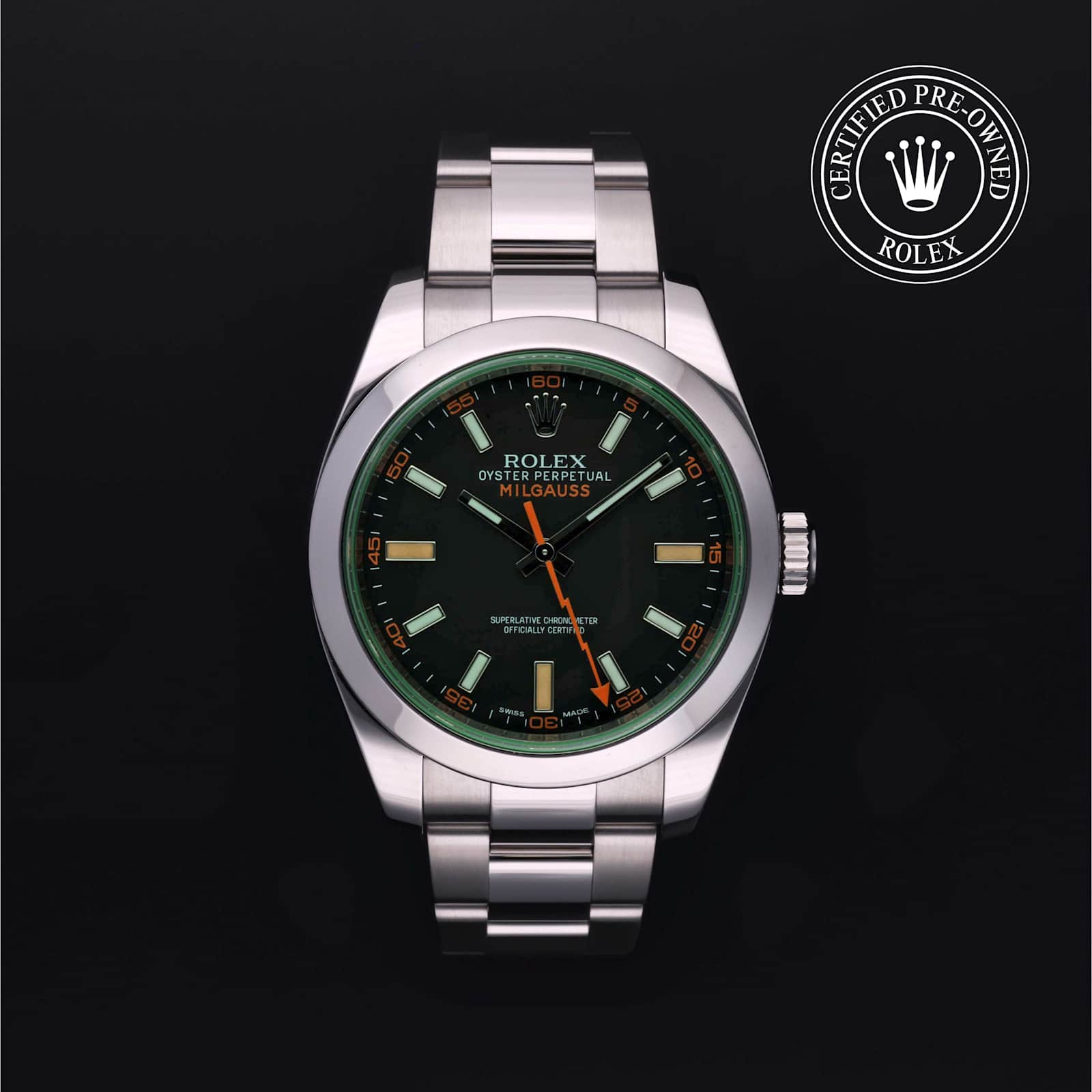 Rolex Milgauss in Steel, 116400 - Bucherer