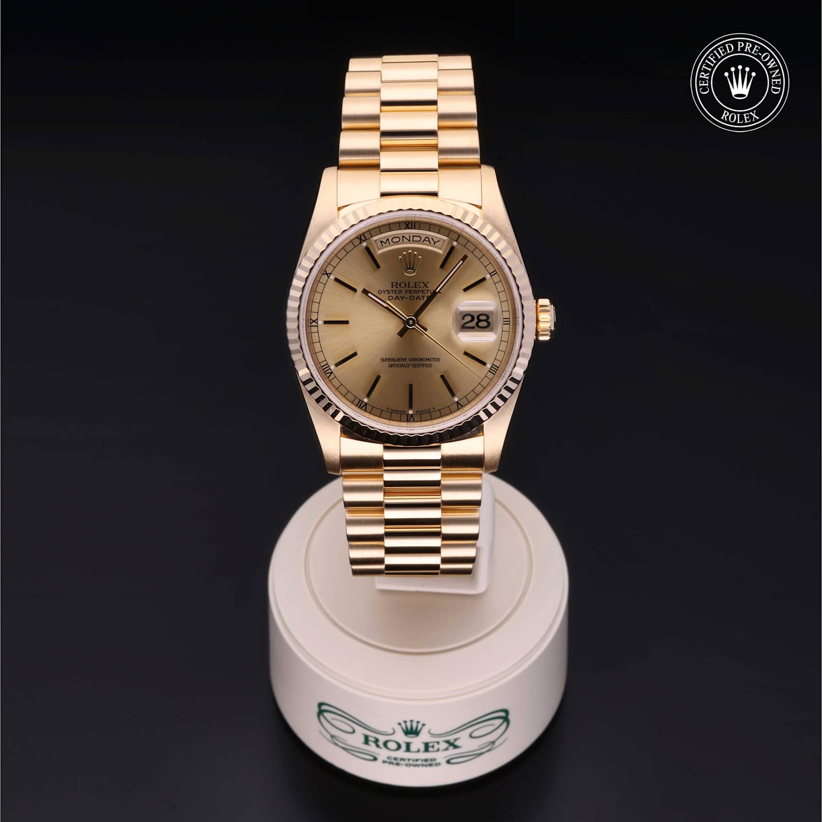 Rolex Day-Date in Yellow Gold, 18238 - Bucherer
