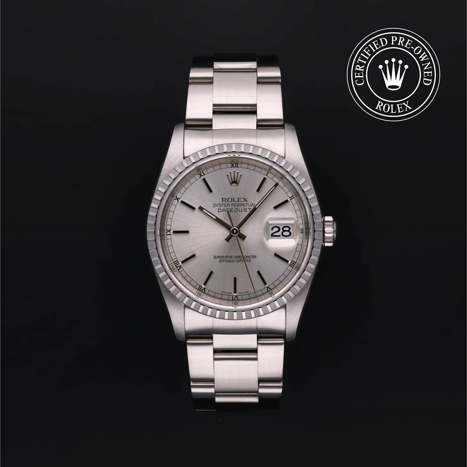 Rolex Datejust in Steel, 16220 - Bucherer