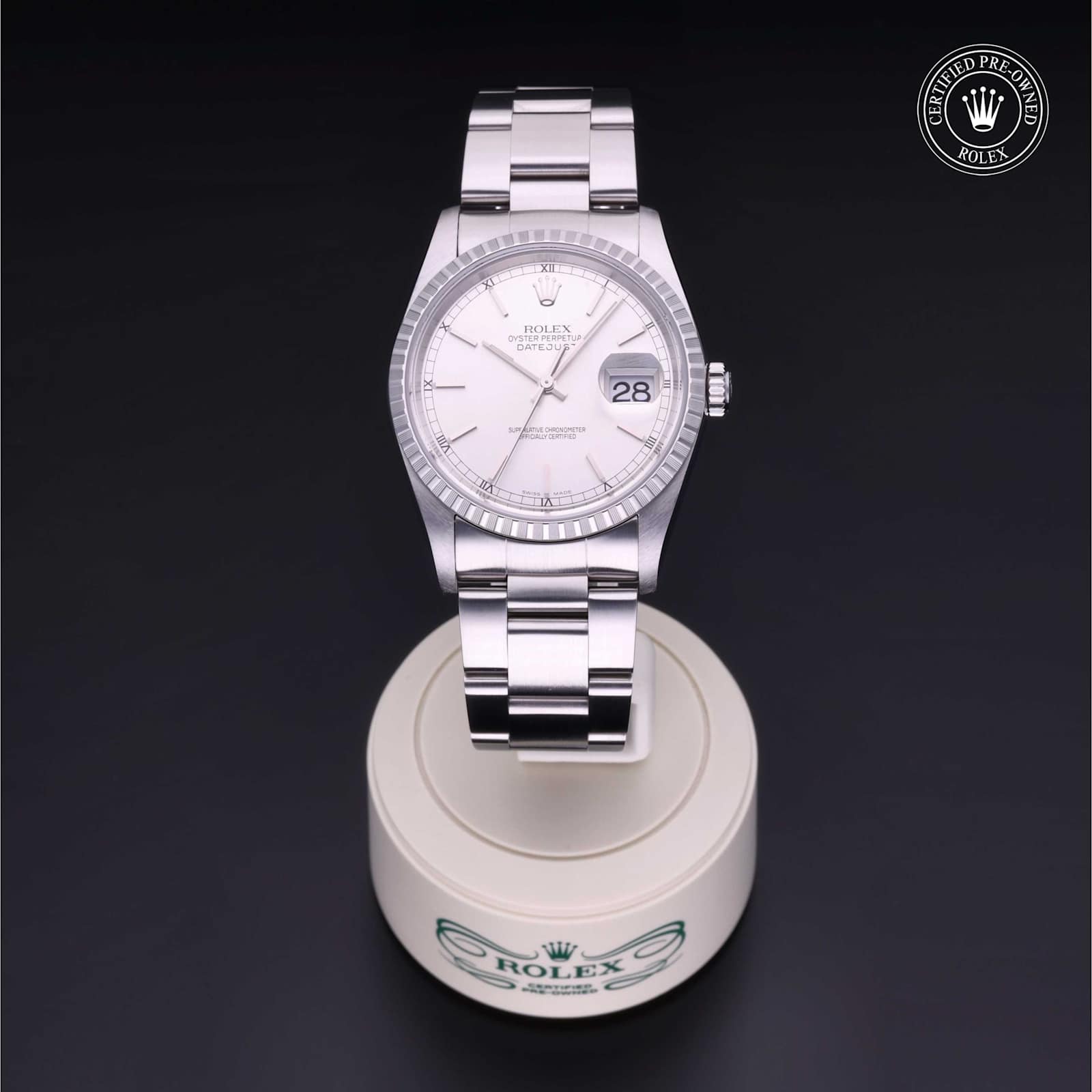 Rolex Datejust in Steel, 16220 - Bucherer