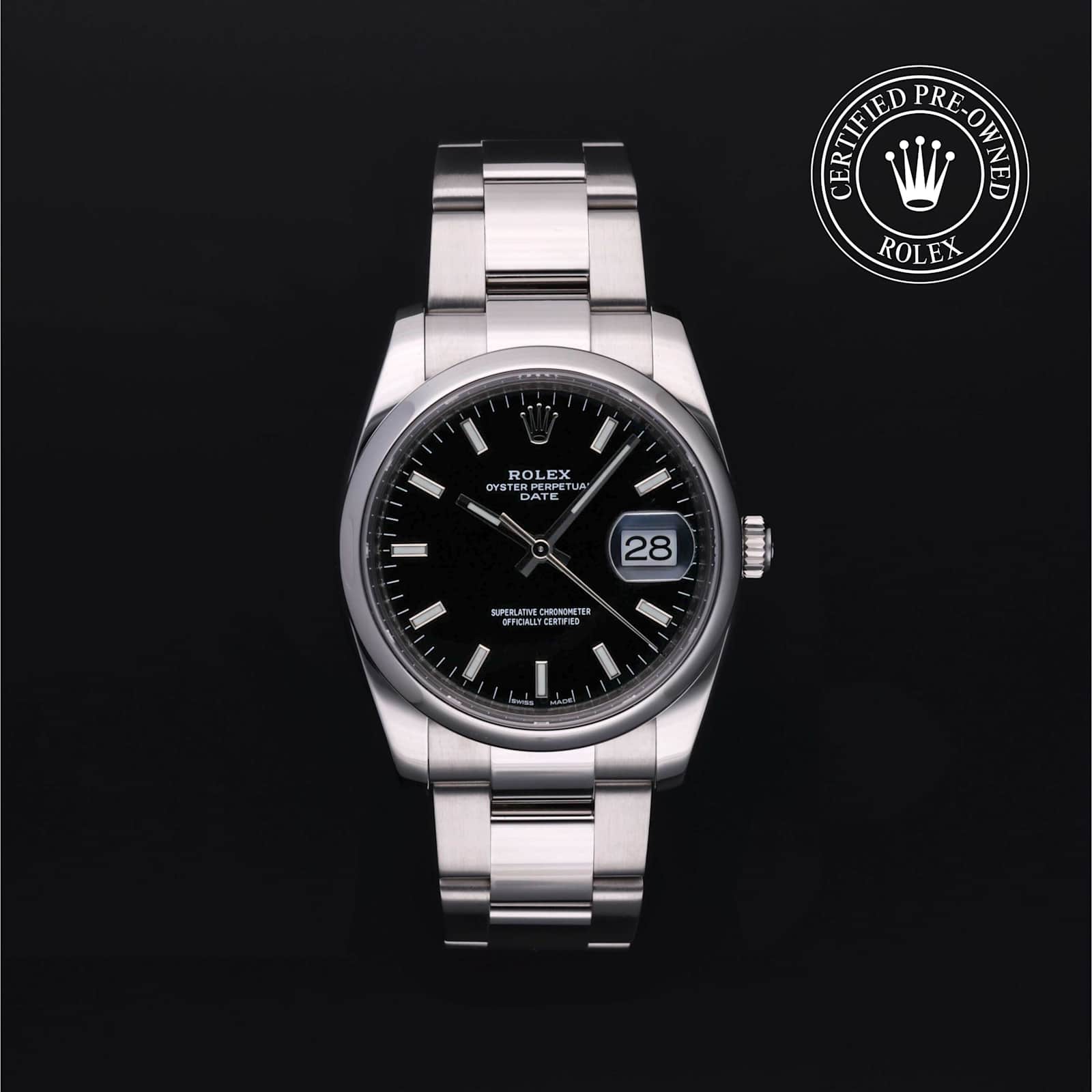 Rolex Date in Steel, 115200 - Bucherer