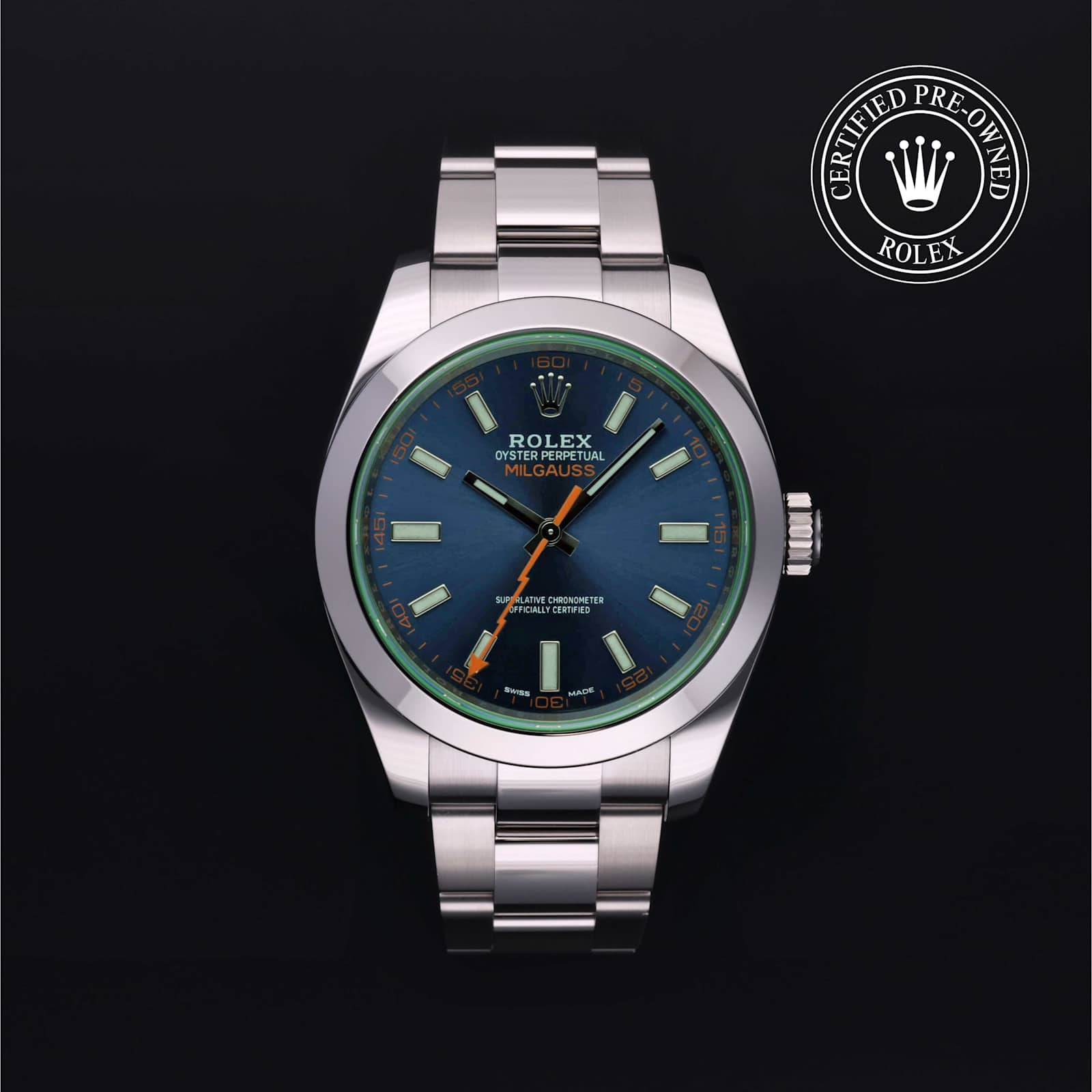 Rolex Milgauss en Acier, 116400 - Bucherer