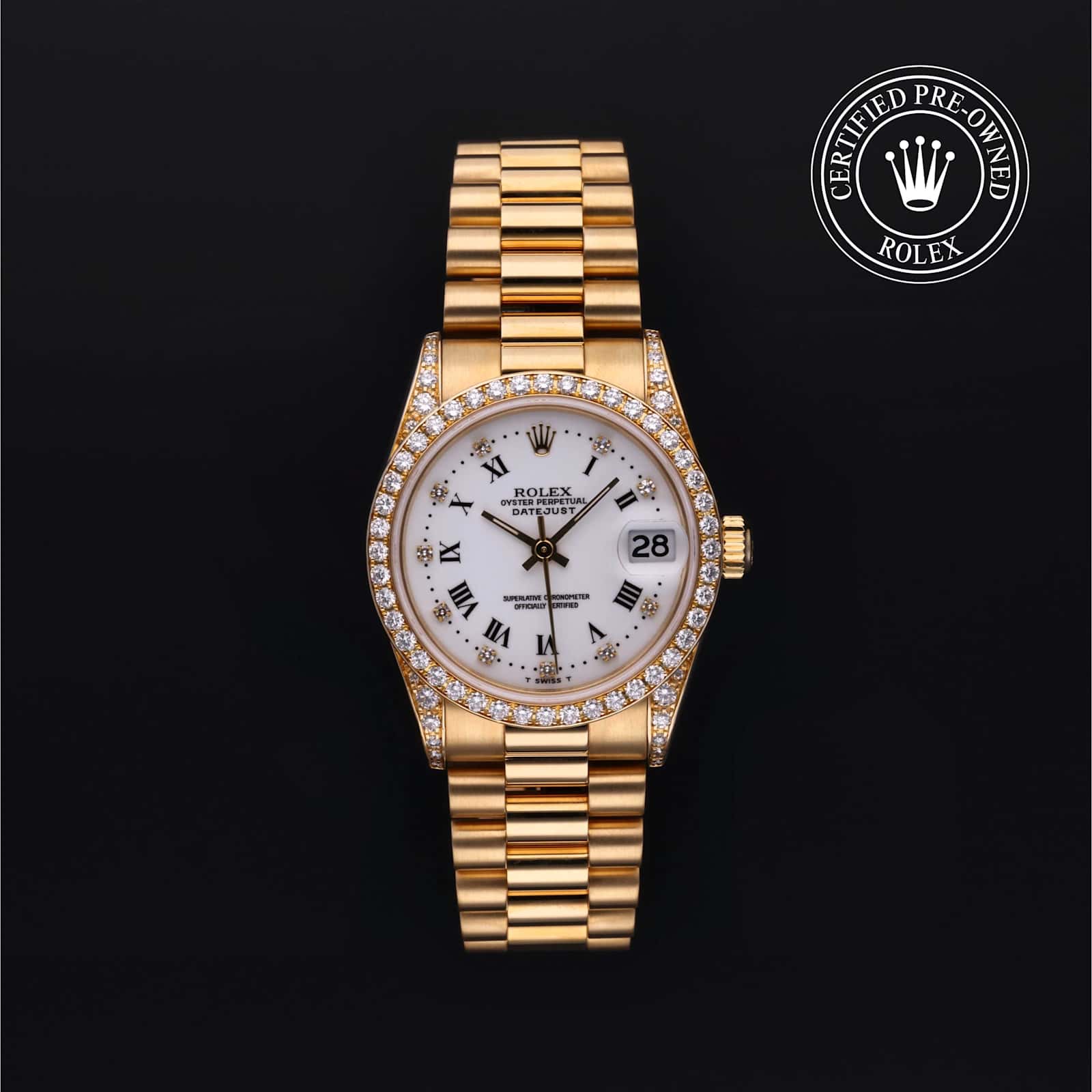 Rolex Datejust en Or Jaune, 68158 - Bucherer