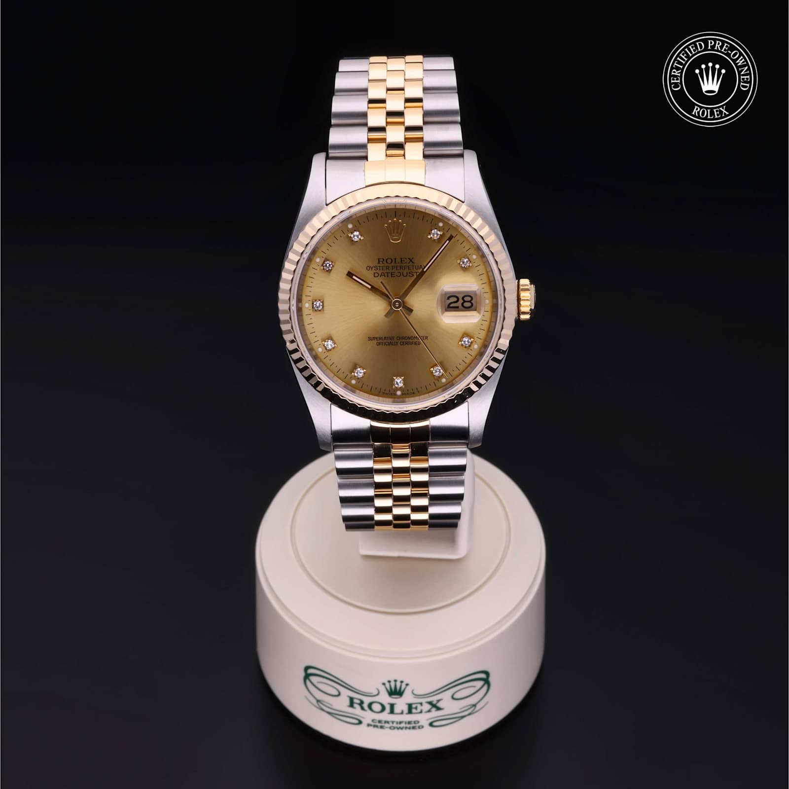 Rolex Datejust in Bicolour, 16233 - Bucherer