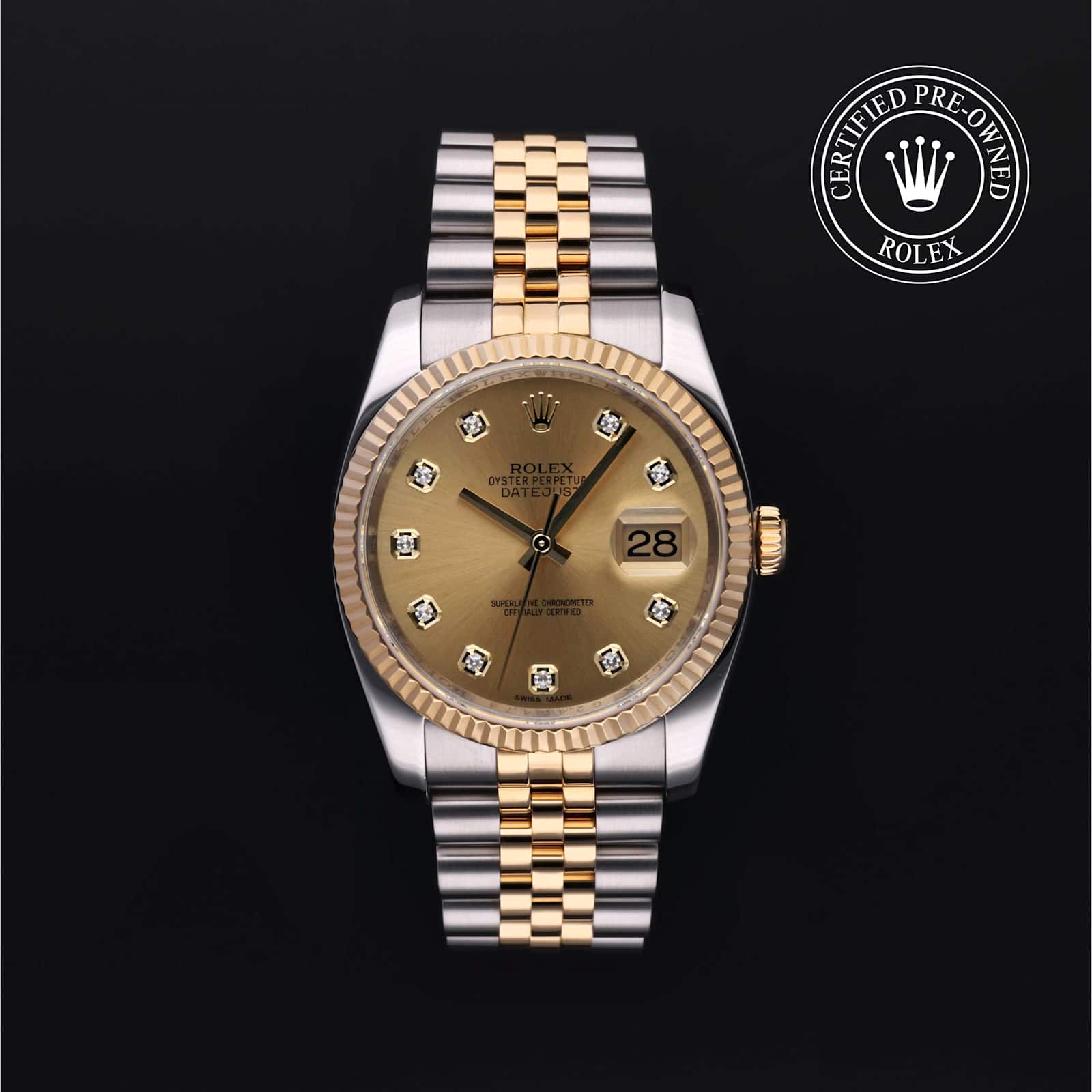 Rolex Datejust in Bicolour, 116233 - Bucherer
