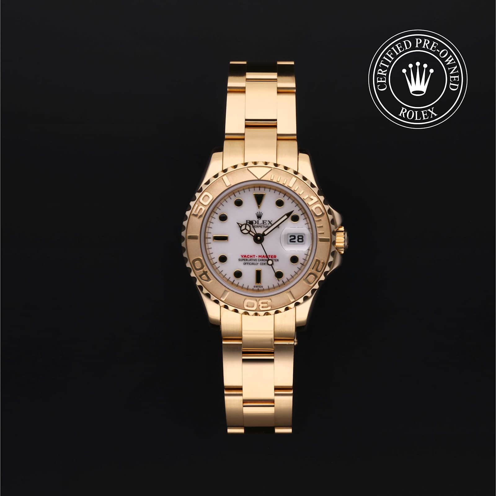 Rolex Yacht-Master in Yellow Gold, 169628 - Bucherer