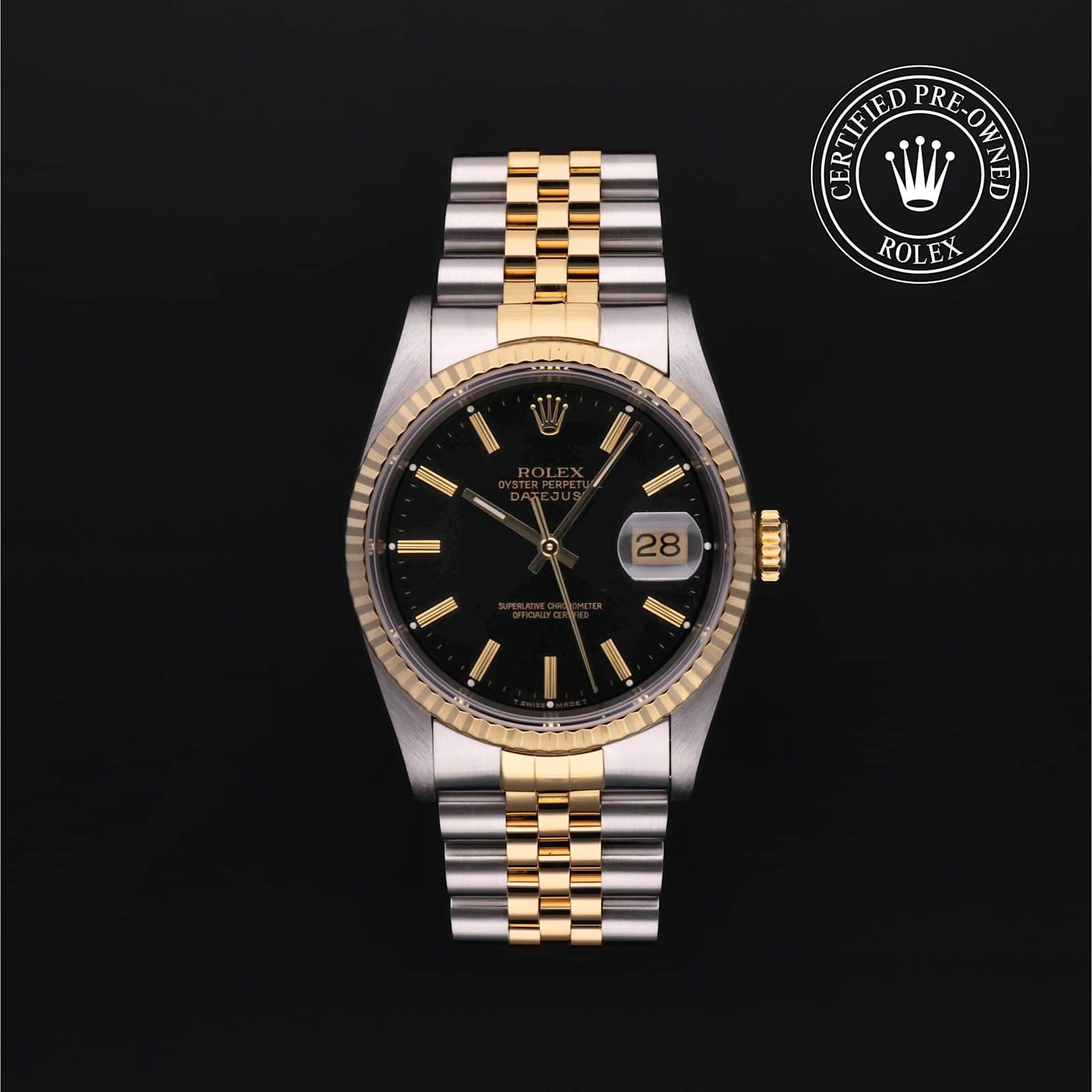 Rolex Datejust in Bicolour, 16233 - Bucherer