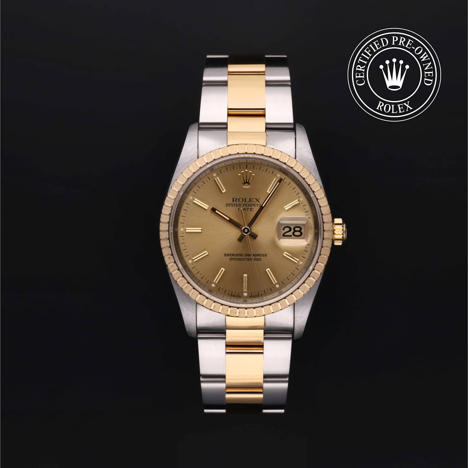Rolex Date in Bicolour, 15223 - Bucherer