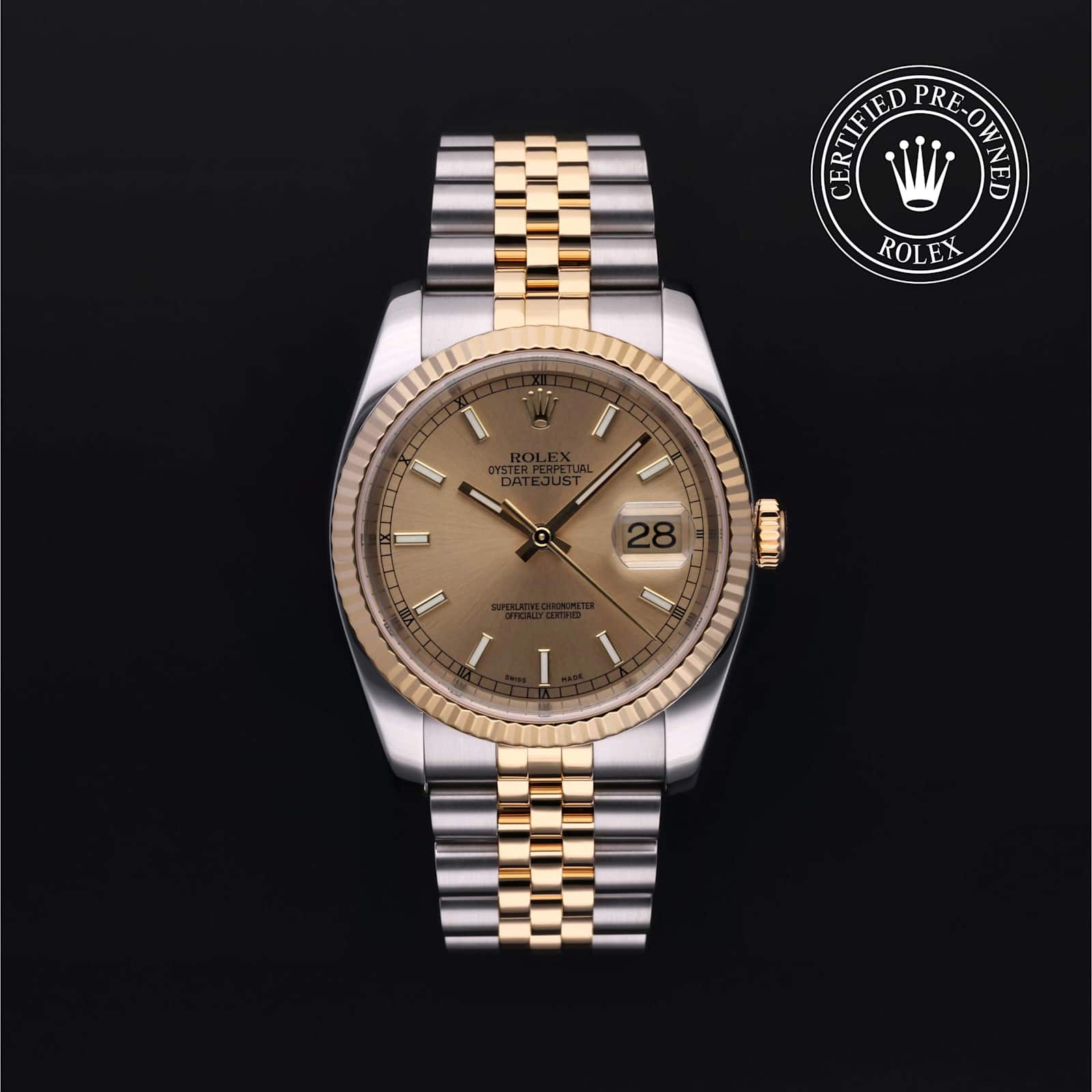 Rolex Datejust in Bicolour, 116233 - Bucherer