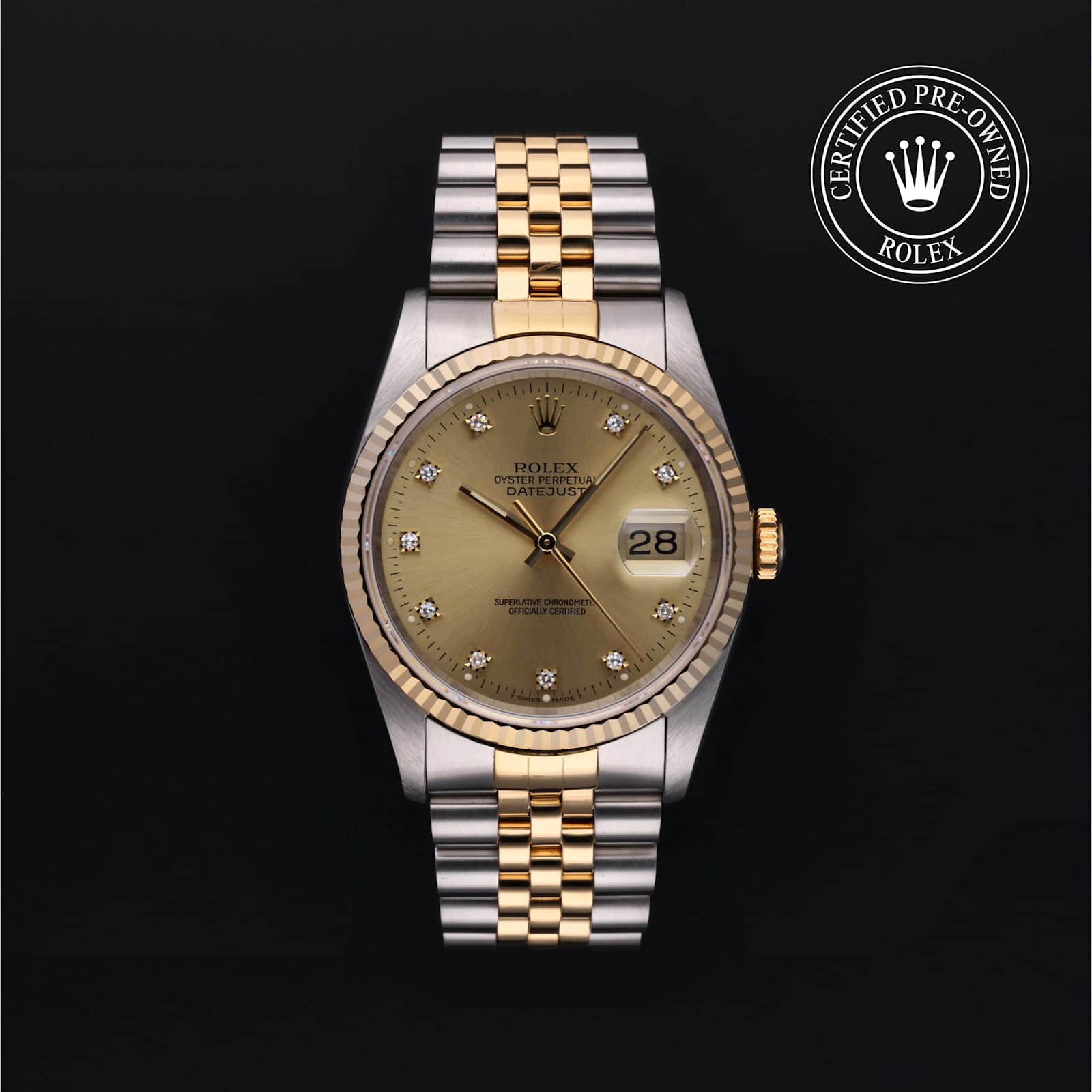 Rolex Datejust in Bicolour, 16233 - Bucherer