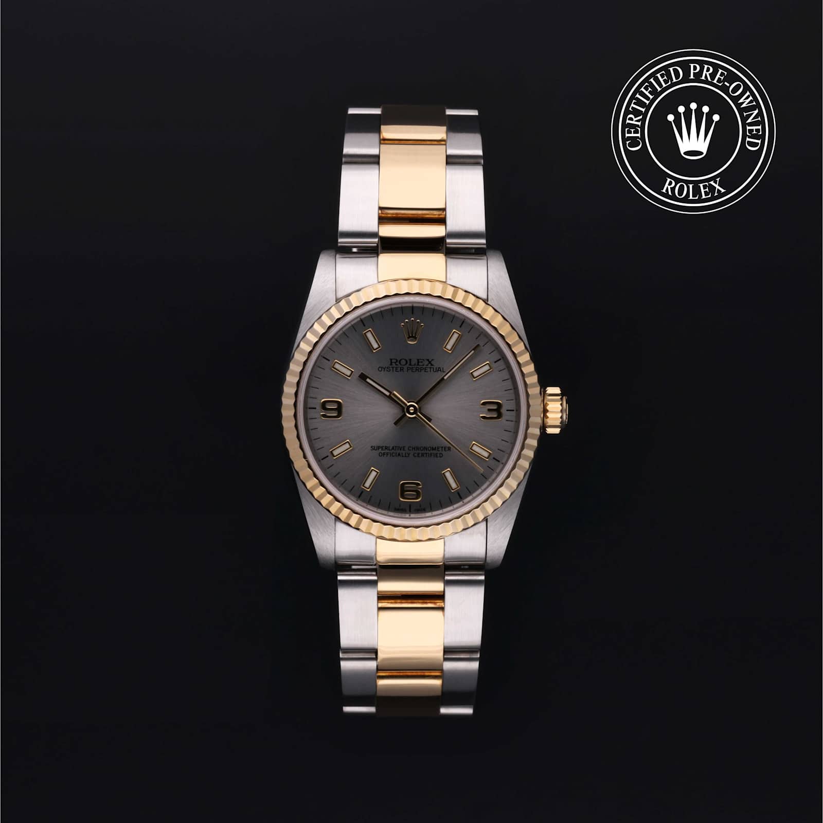 Rolex Oyster Perpetual in Bicolour, 67513 - Bucherer